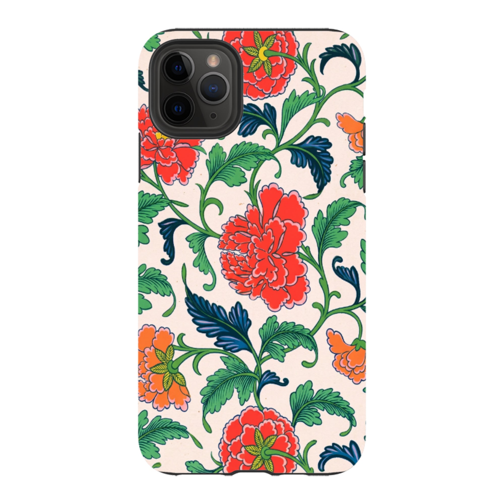 iPhone Tough Case - Vintage Peony Floral