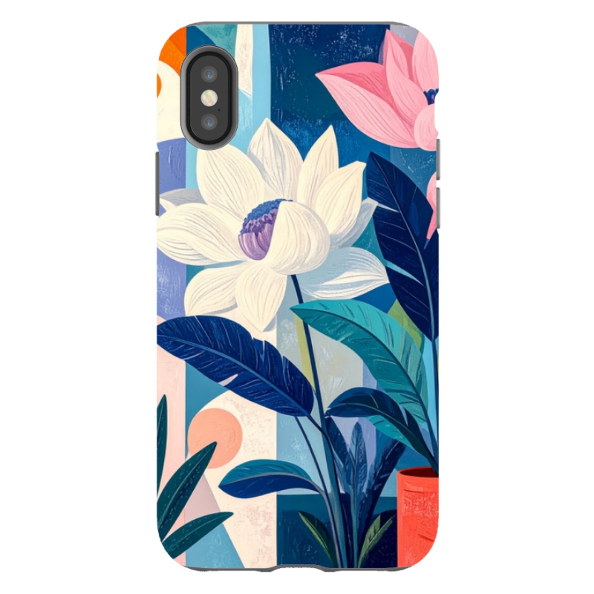 iPhone Tough Case - Mill Floral