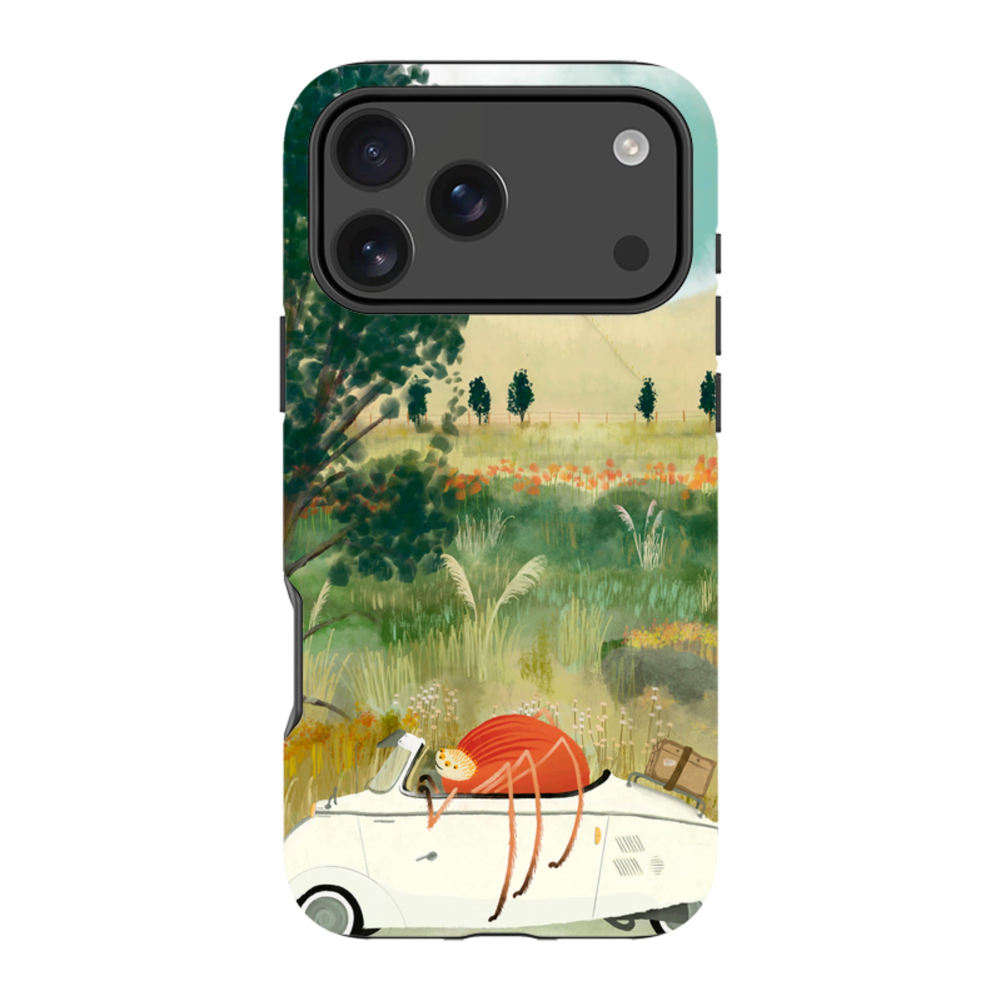 iPhone MagSafe Tough Case -  Happy Travels By Katherine Quinn