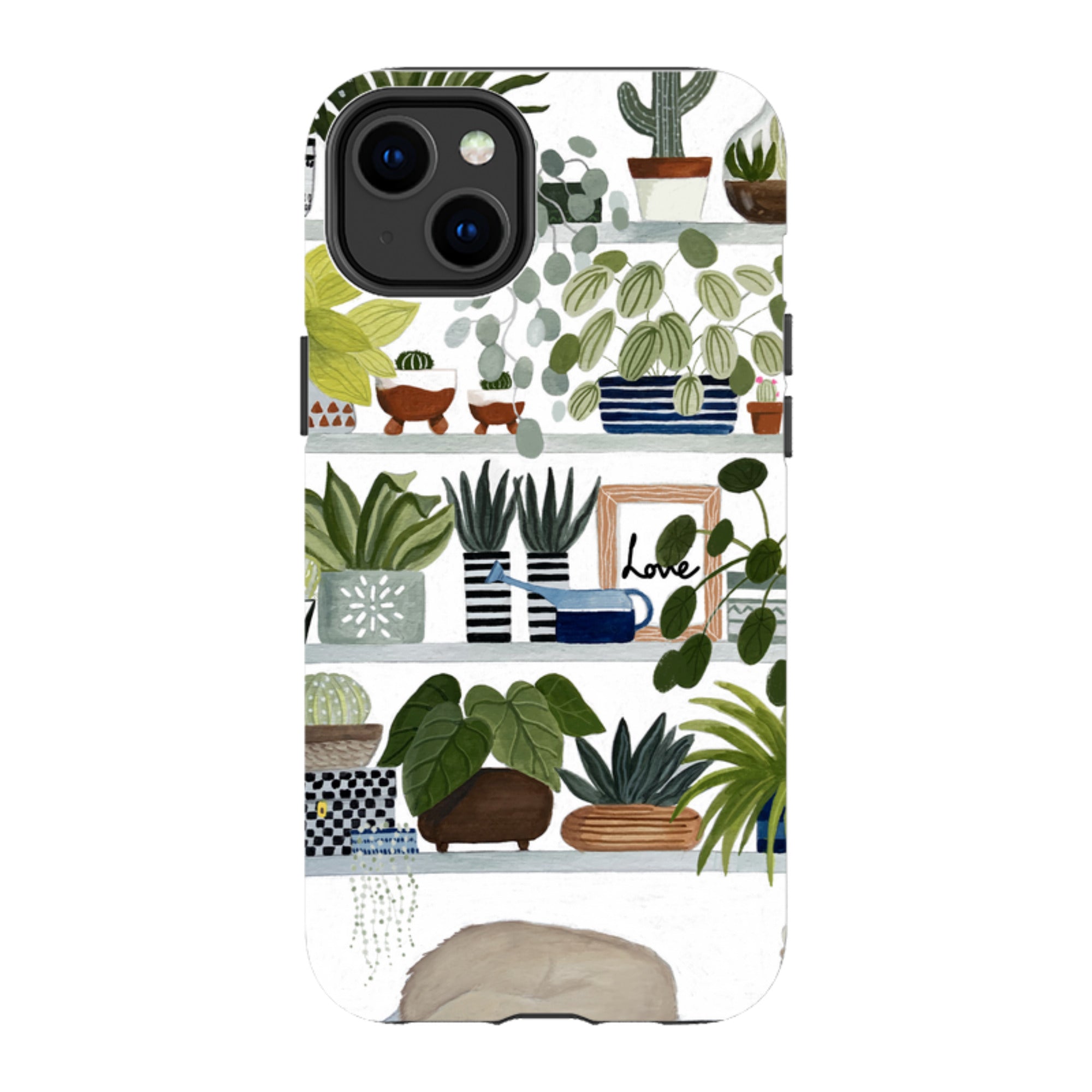 iPhone Tough Case - Plant Shelves By Bex Parkin