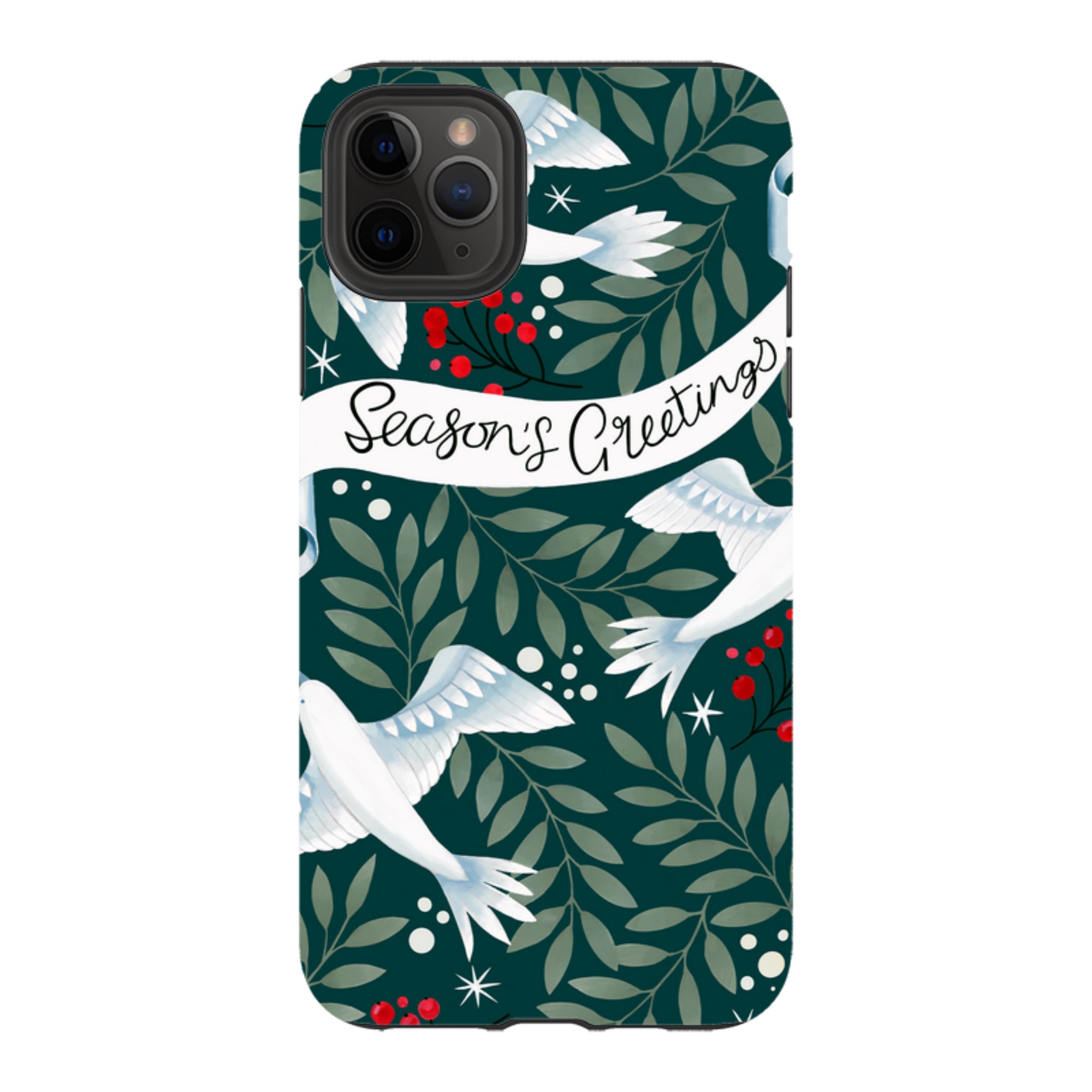 iPhone Tough Case - Seasons Greetings By Bex Parkin
