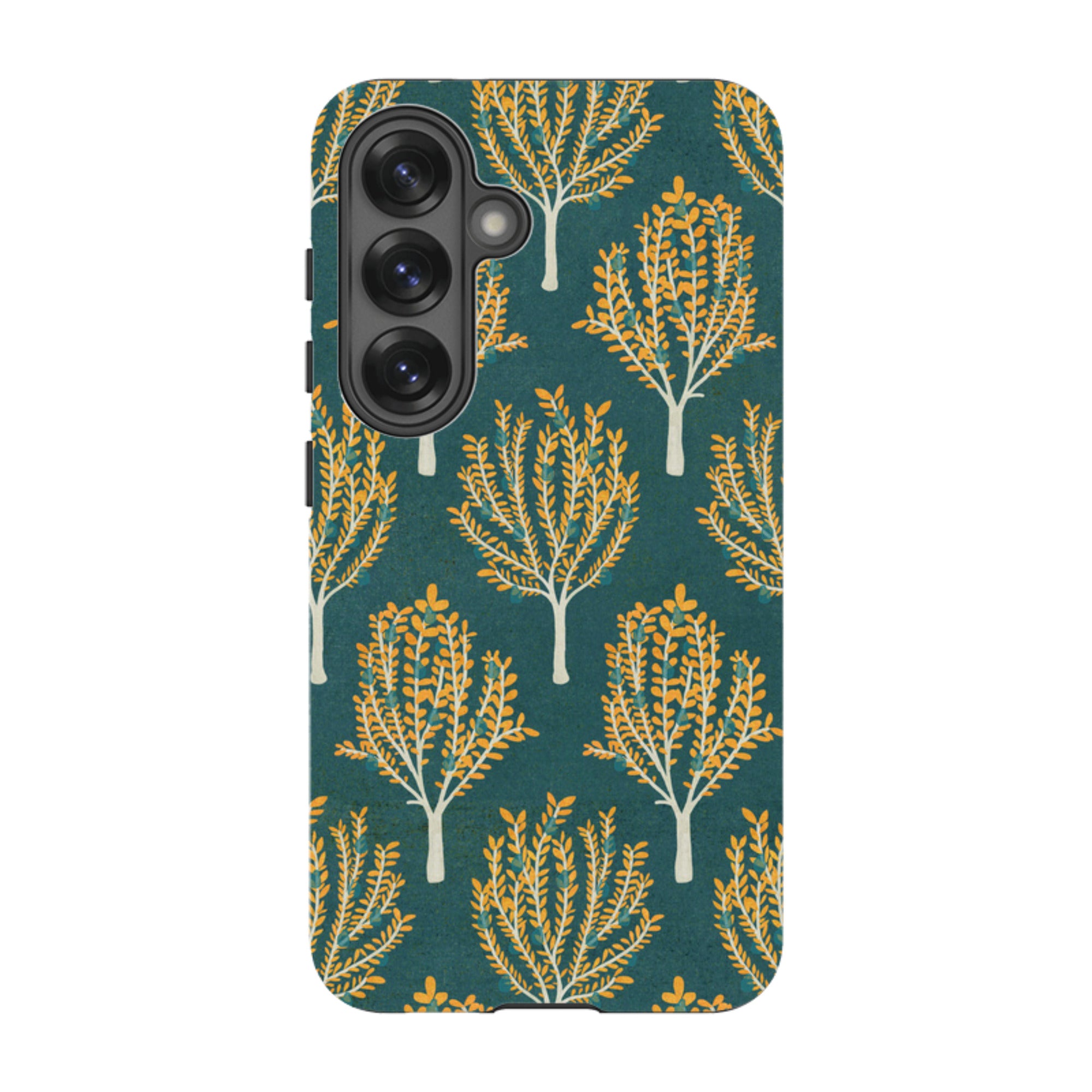 Samsung Tough Case - Pear Trees Teal By Katherine Quinn