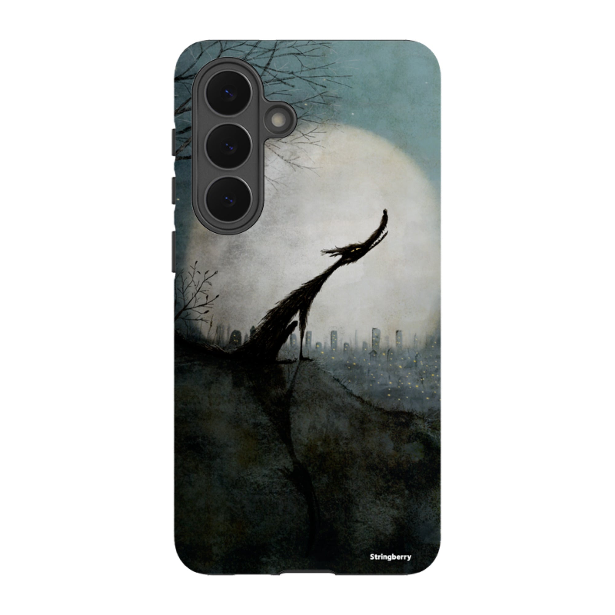 Samsung Tough Case - Wolf Moon By Maja Lindberg