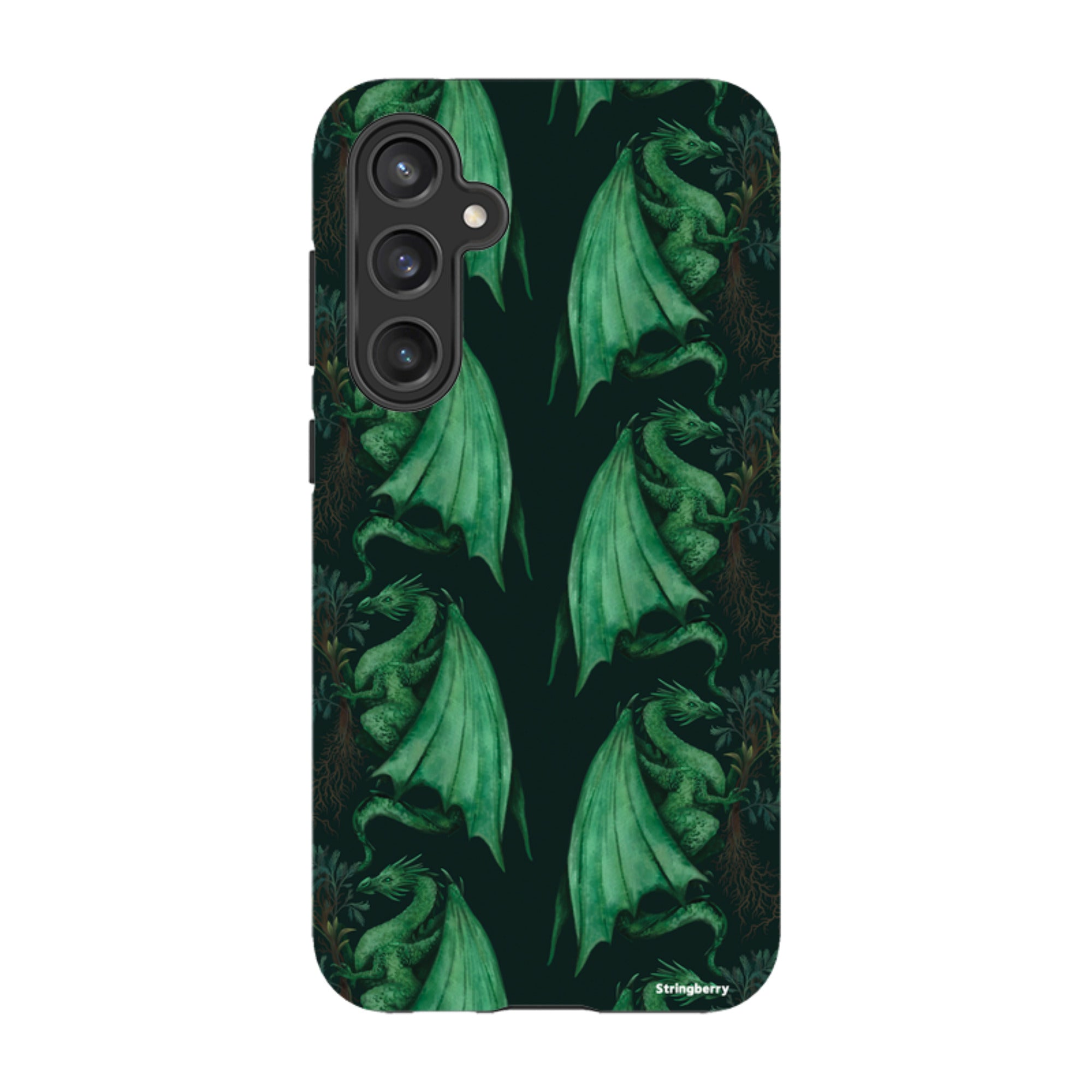Samsung Tough Case - Arbor Dragon Pattern By Anna Stead