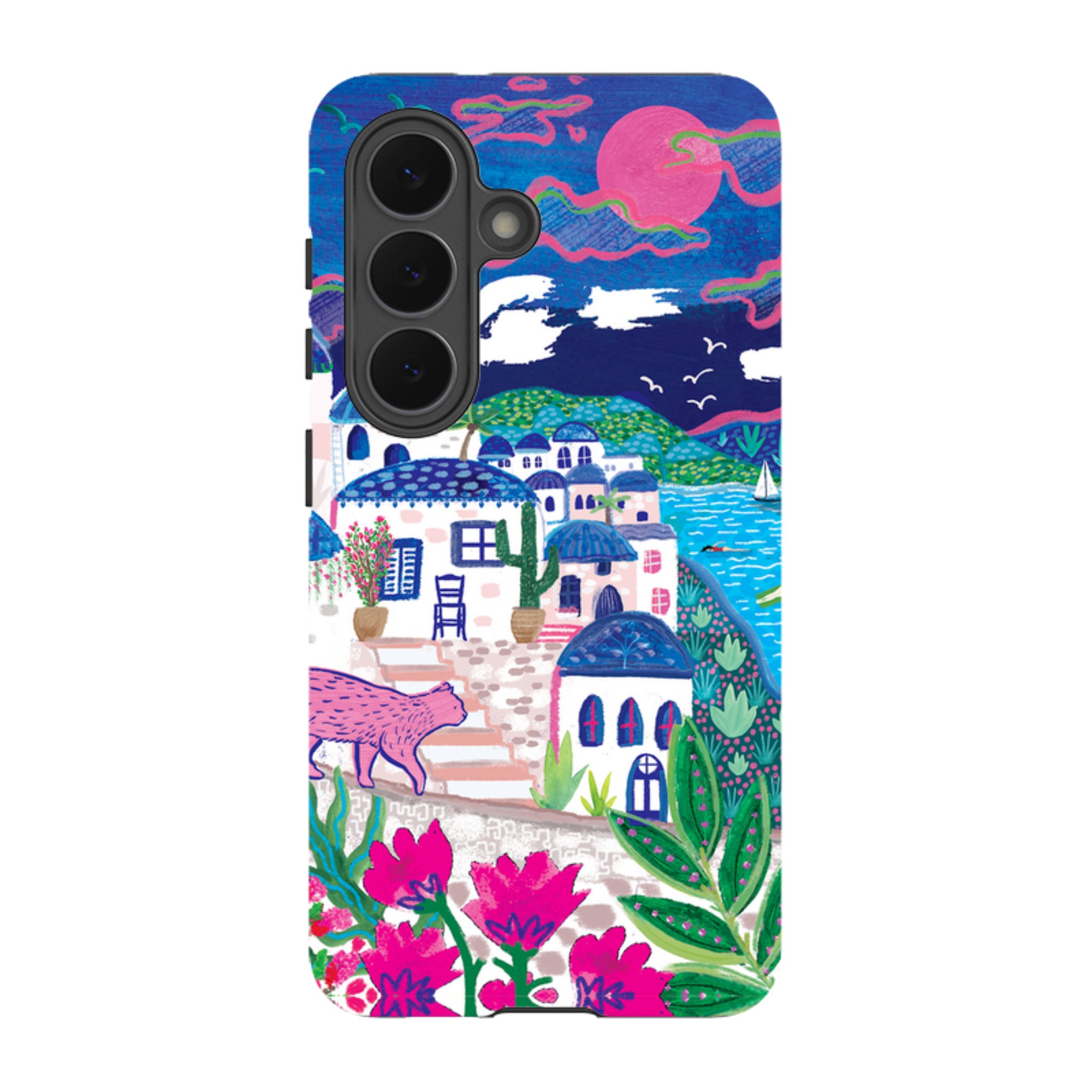 Samsung Tough  Case - Sapphire Seas III By Emma Frances Grant
