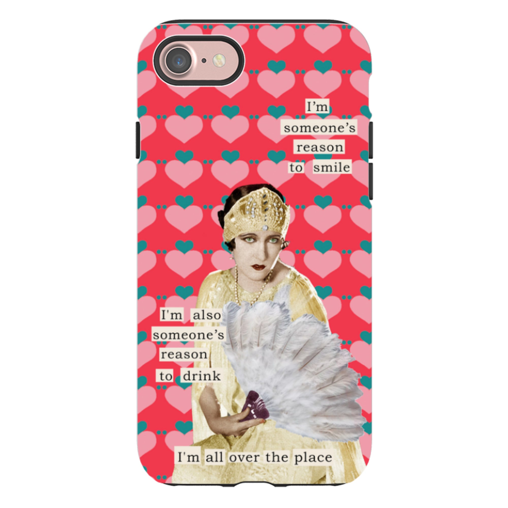 iPhone Tough Case - Someones Reason To Smile By Clare Jordan