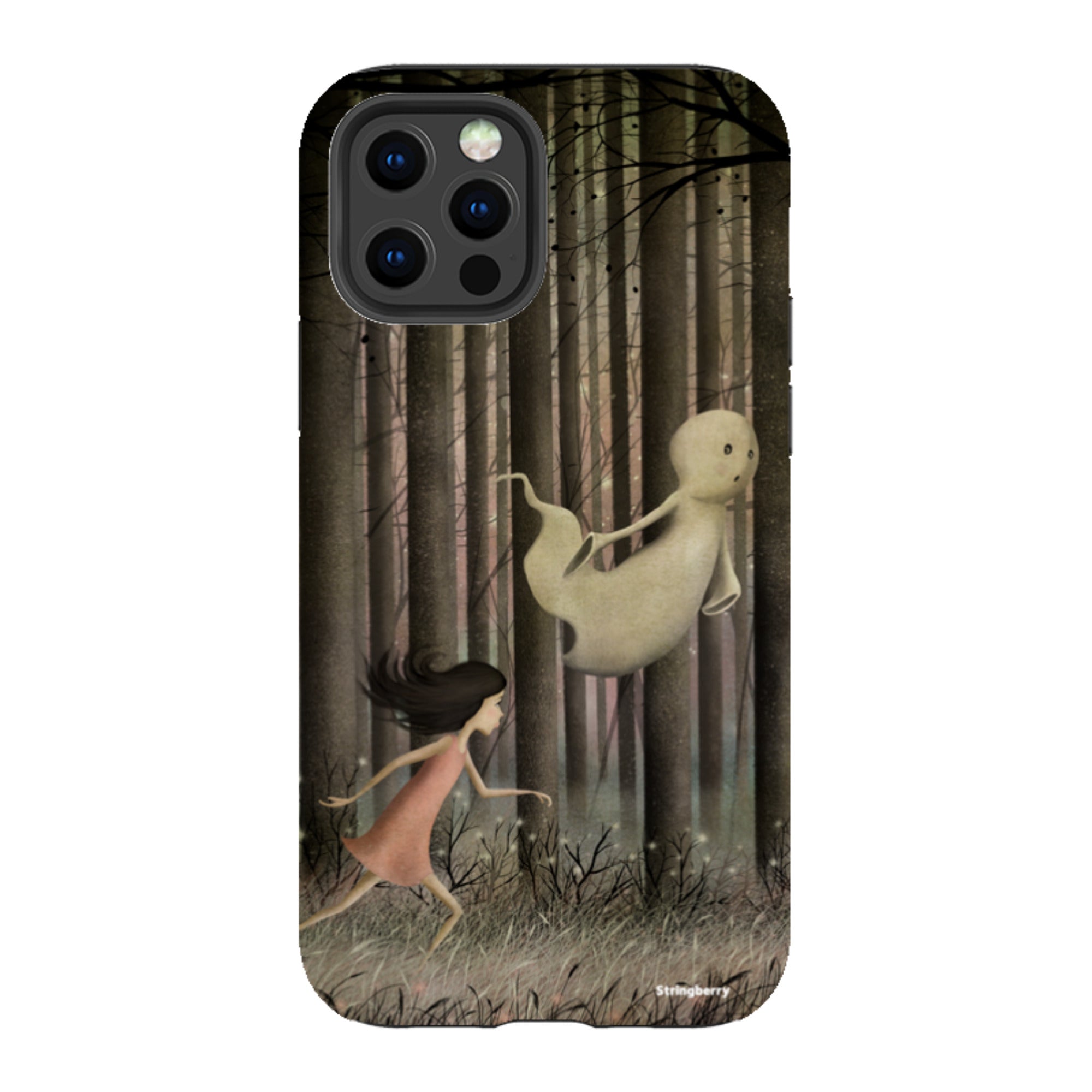 iPhone Tough Case - Little Ghost By Maja Lindberg