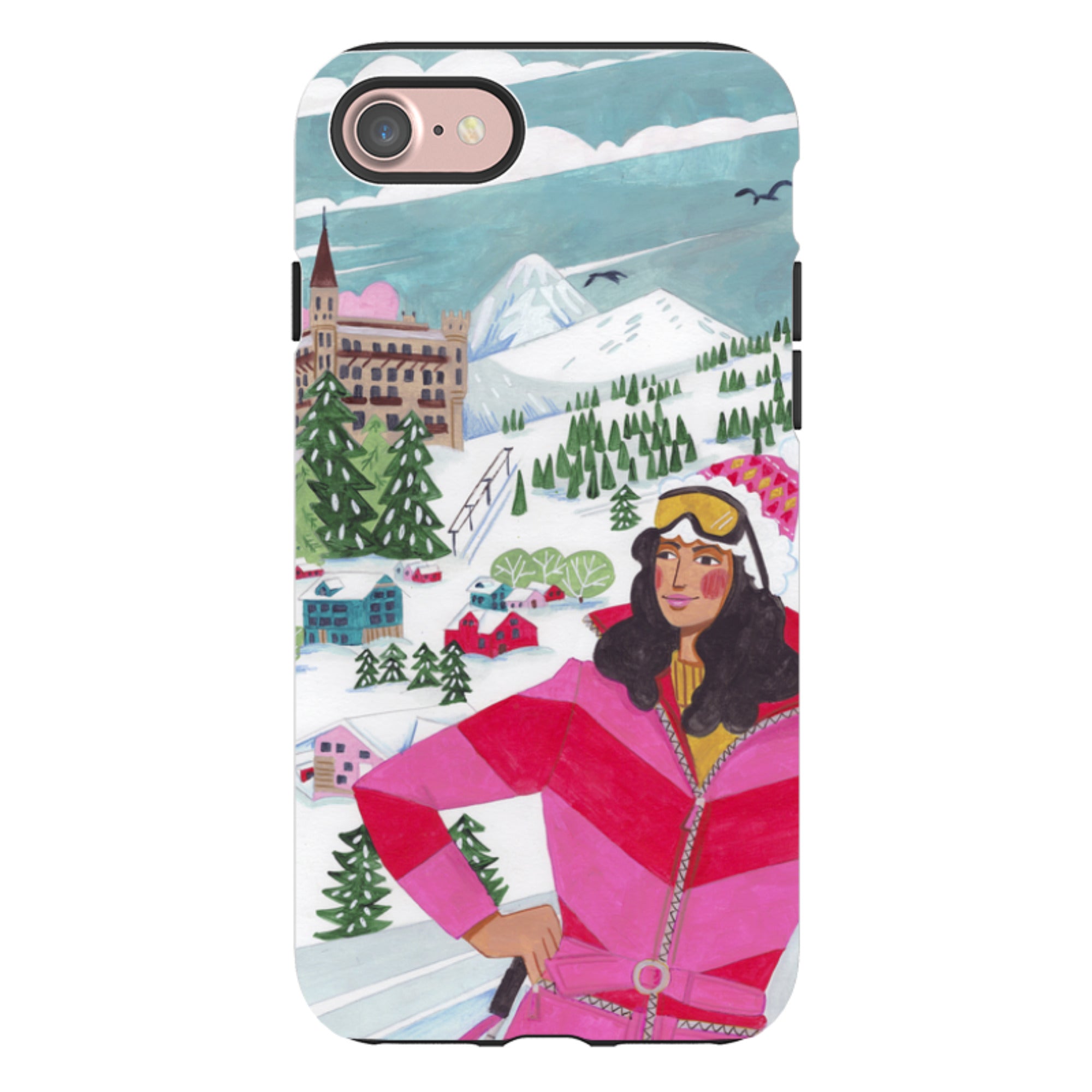 iPhone Tough Case - Gstaad By Caroline Bonne Muller