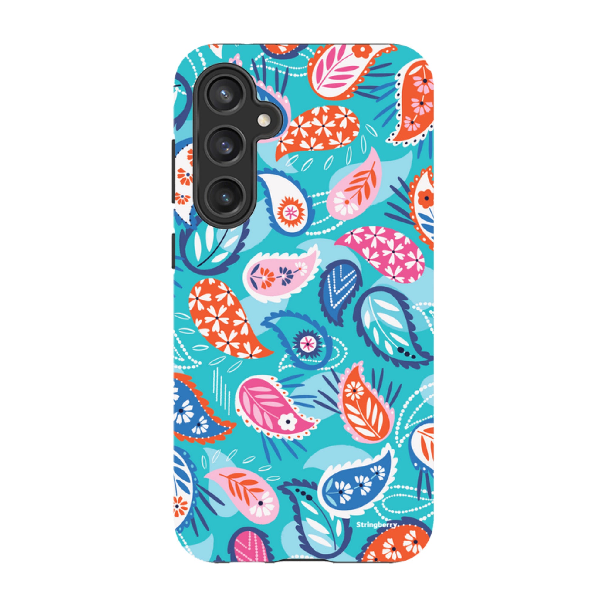 Samsung Tough Case - Paisley Blue By Ali Brookes