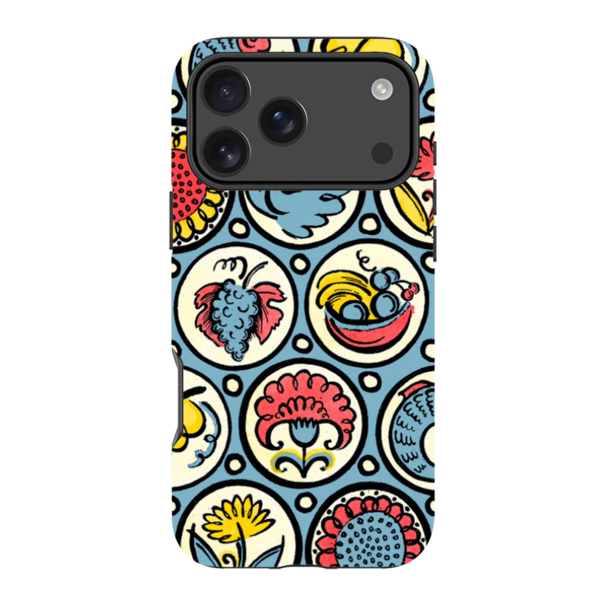 iPhone Tough Case - Birds, Fish & Fruit By Cressida Bell