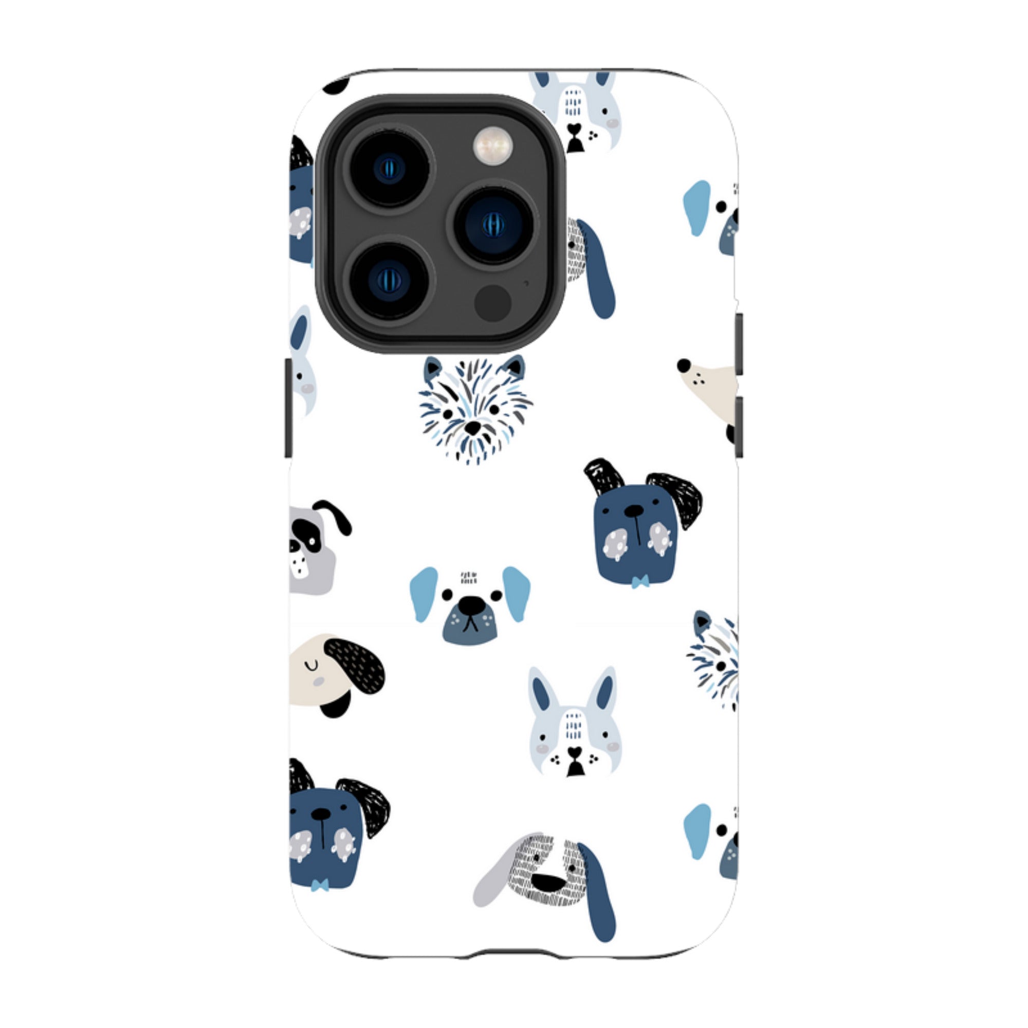 iPhone Tough Case - Dog Pattern