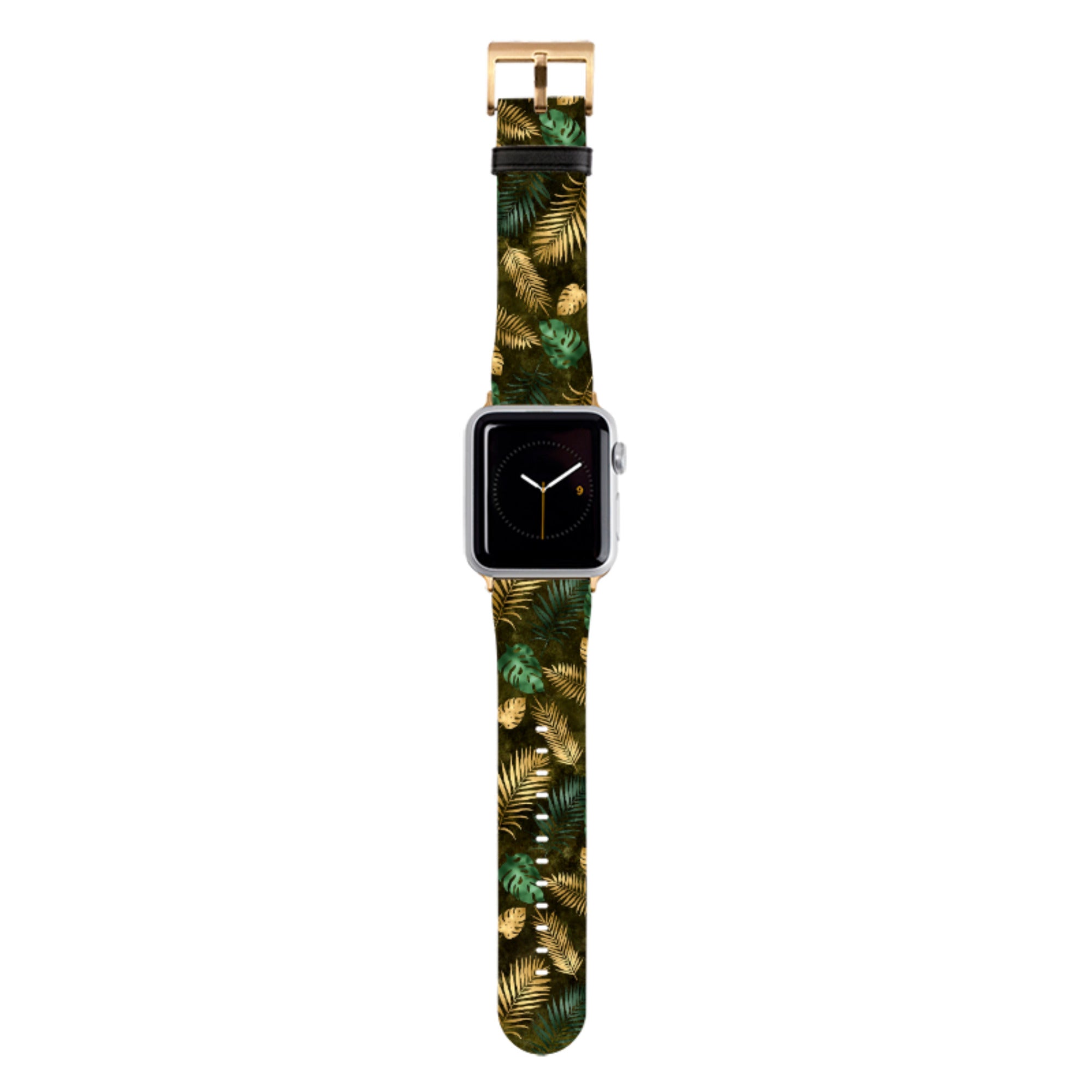 Feather Greens Apple Watch Strap