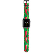 Chilli Cherry Apple Watch Strap By Emma Frances Grant