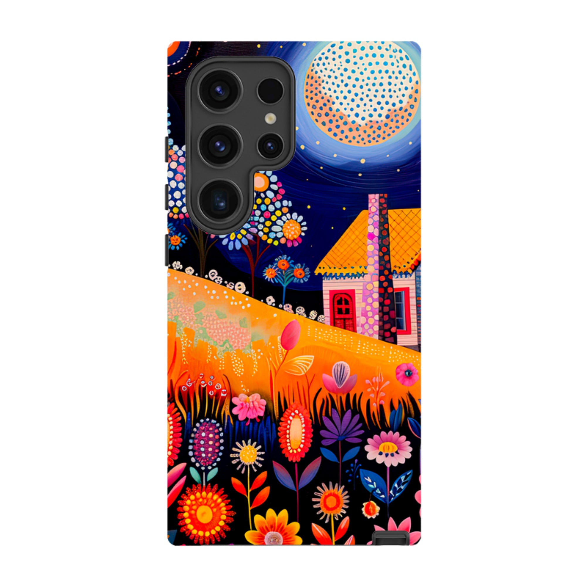 Samsung Tough Case - Folk Art House I