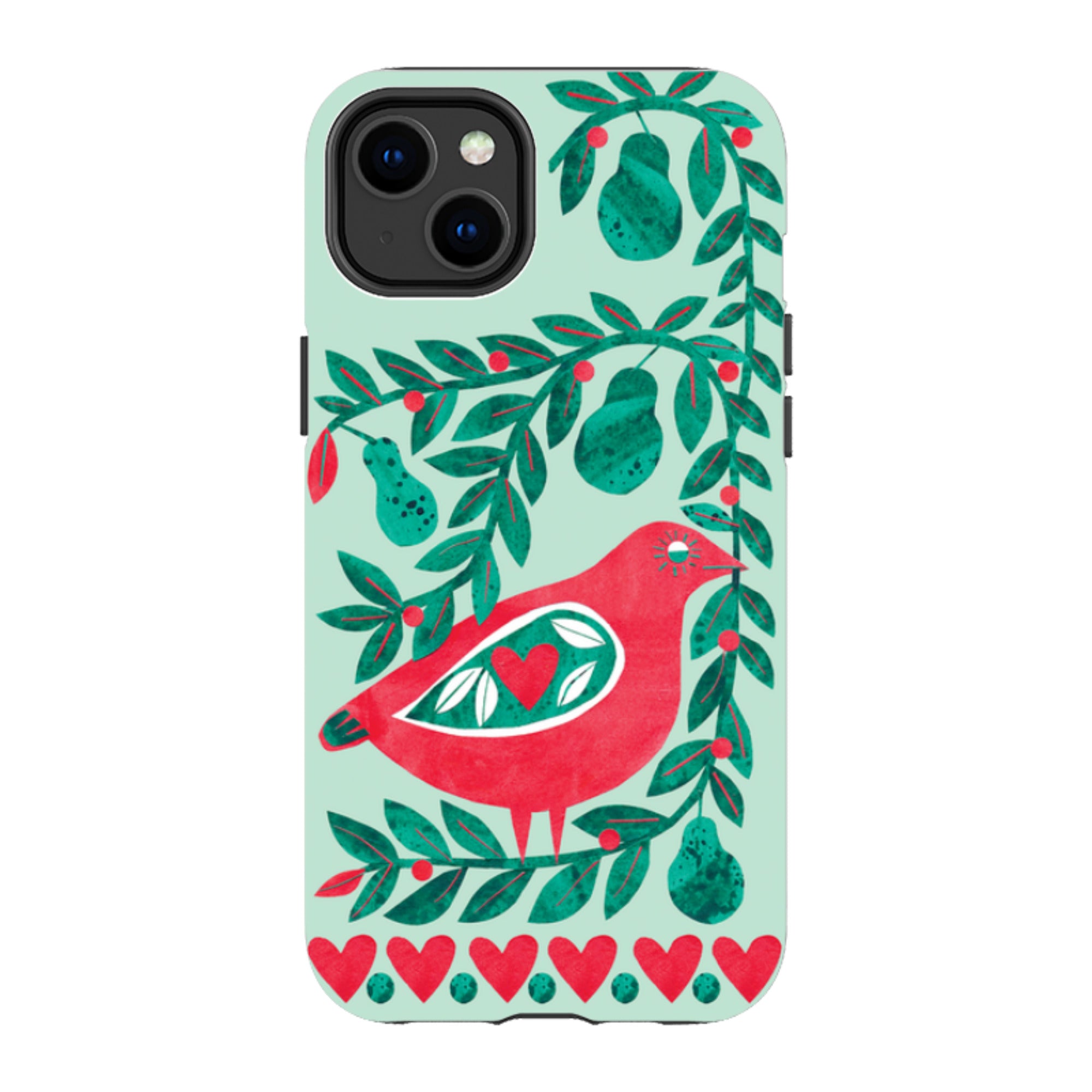 iPhone Tough Case - Partridge With Pears By Tracey English