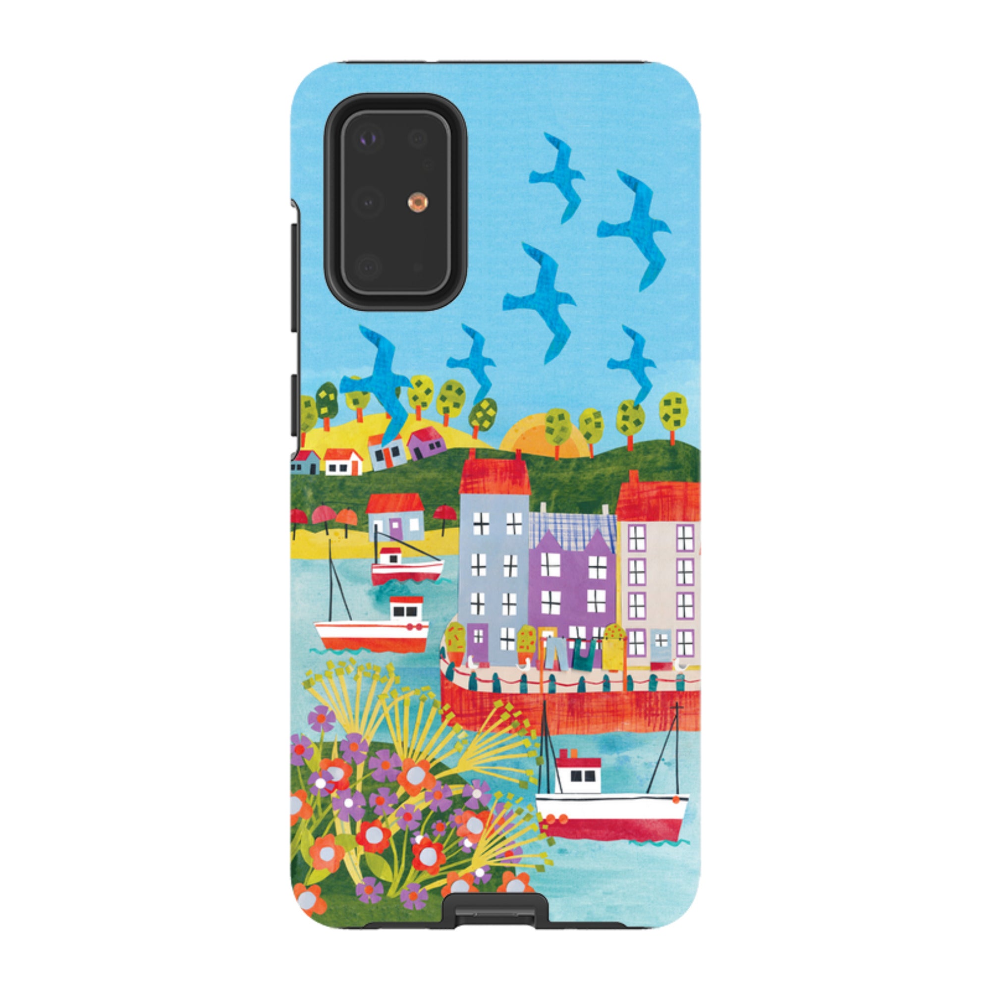 Samsung Tough  Case - Harbour Side By Tracey English