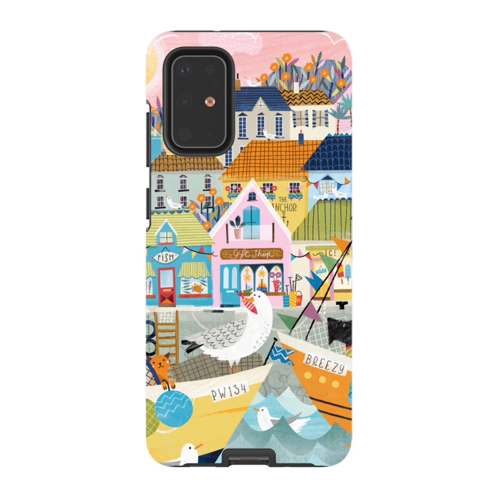 Samsung Tough  Case - Harbour 1 By Ali Brookes