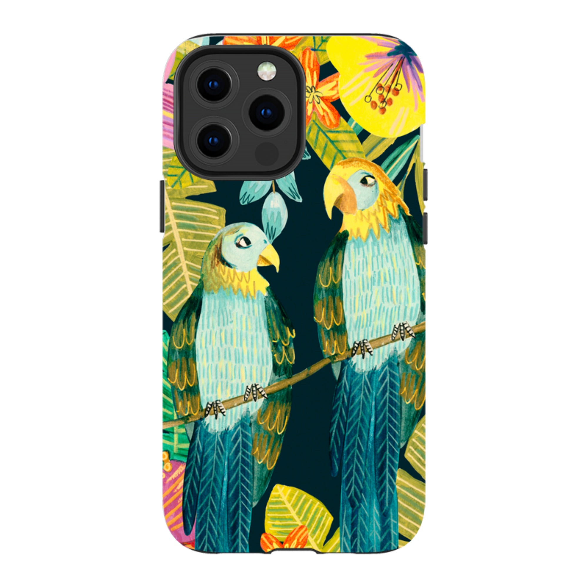 iPhone MagSafe Tough Case -  Papegaai By Caroline Bonne Muller