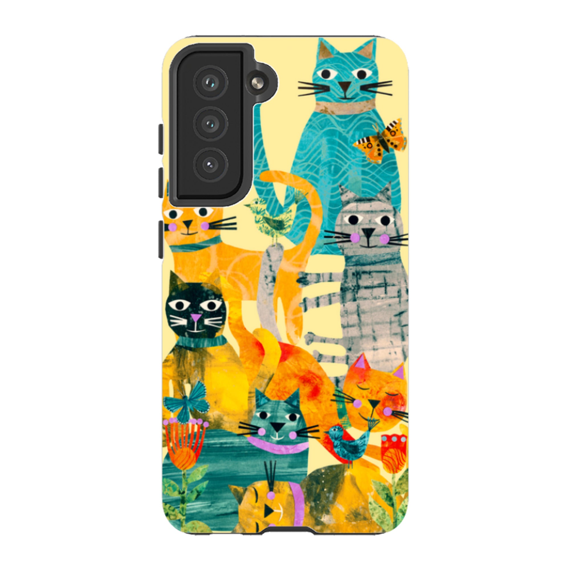 Samsung Tough  Case - Cat Party III By Tracey English
