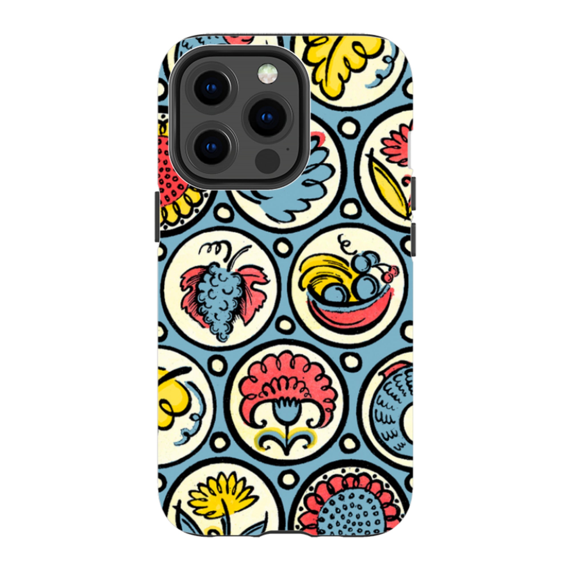 iPhone Tough Case - Birds, Fish & Fruit By Cressida Bell