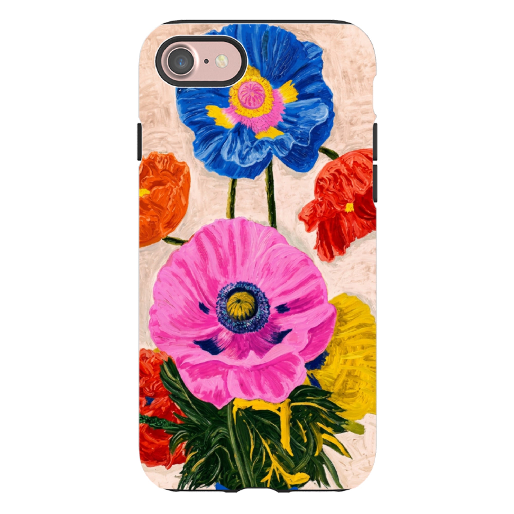 iPhone Tough Case - Kisling Poppy Amber