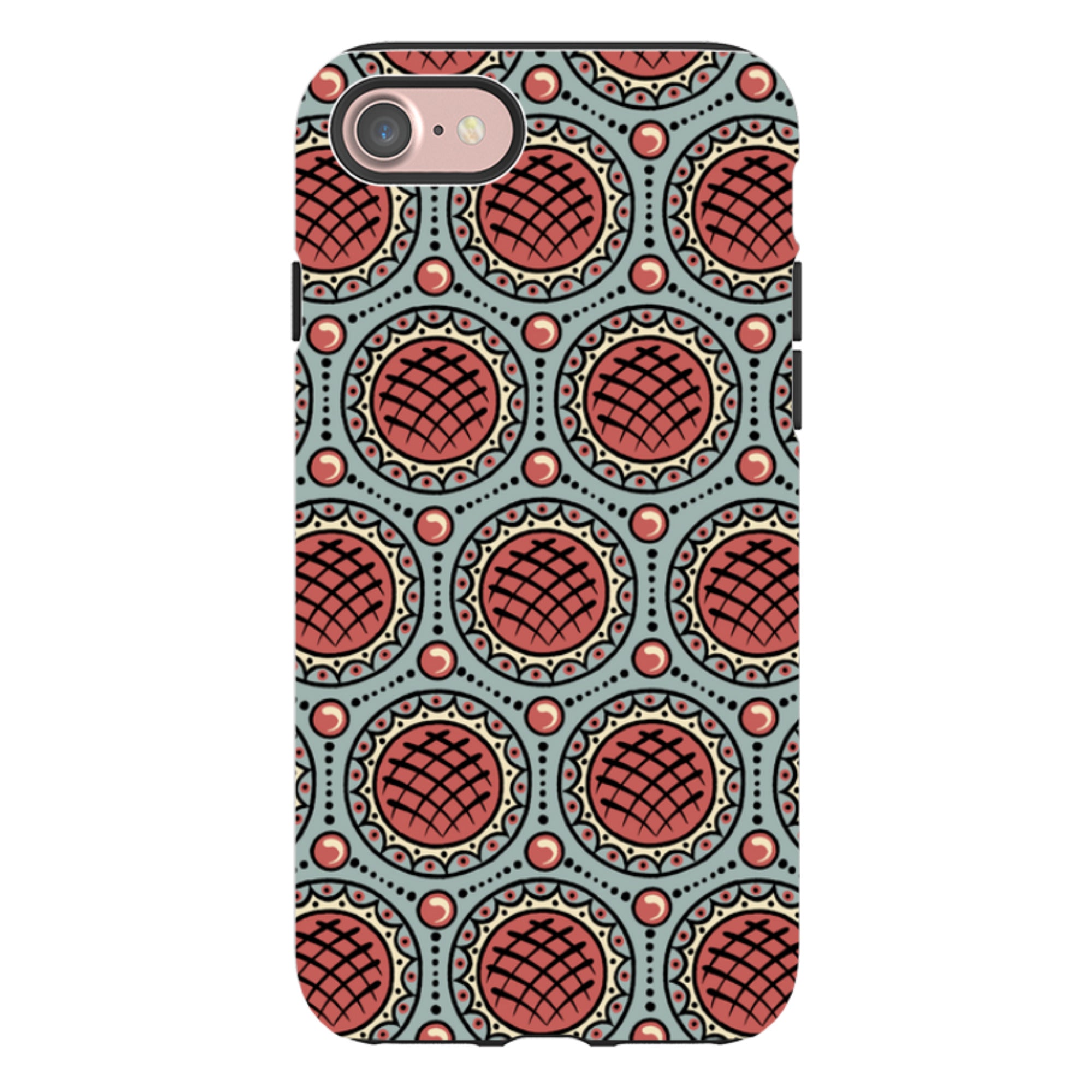iPhone Tough Case - Charleston Red By Cressida Bell