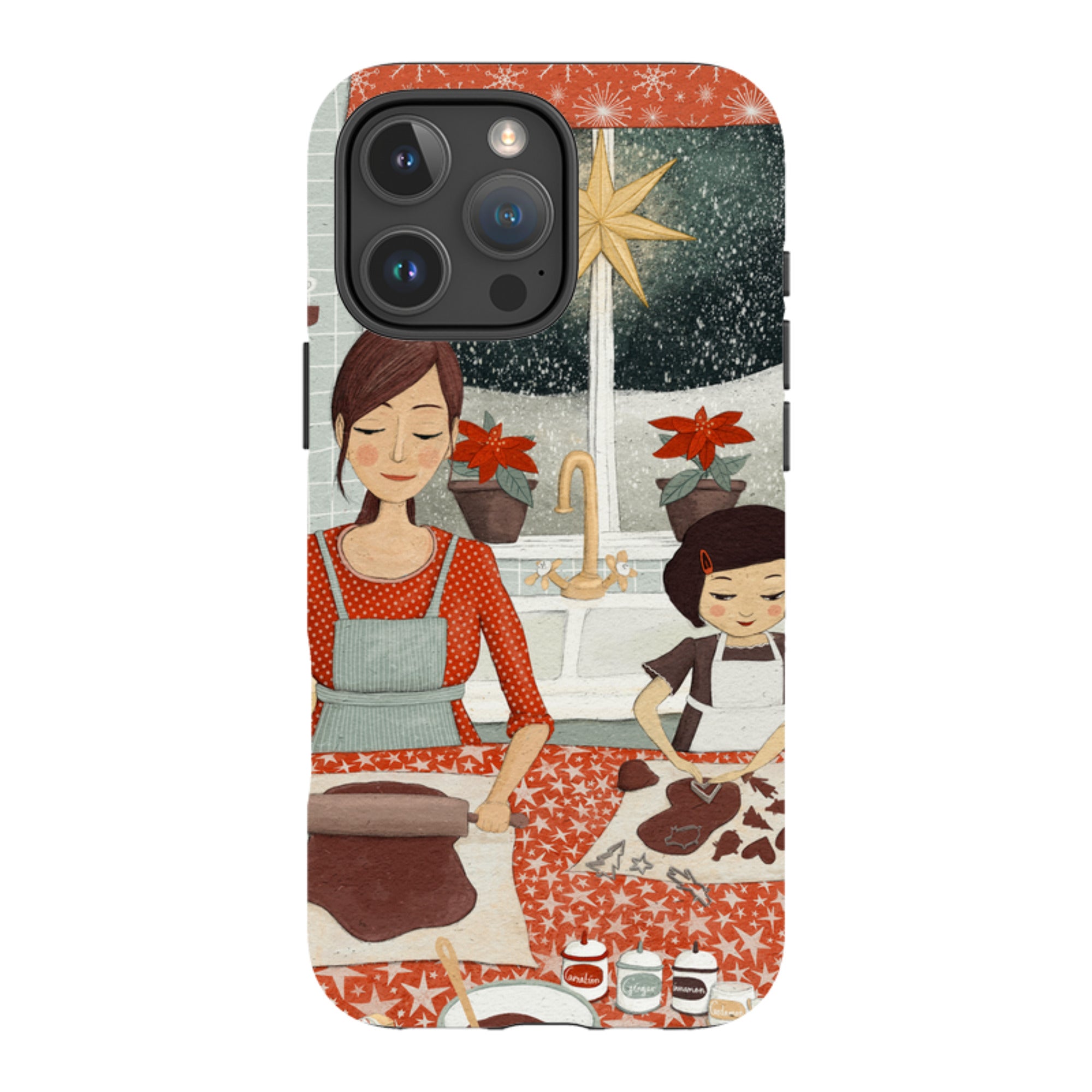 iPhone Tough Case - Sugar and Spice By Maja Lindberg