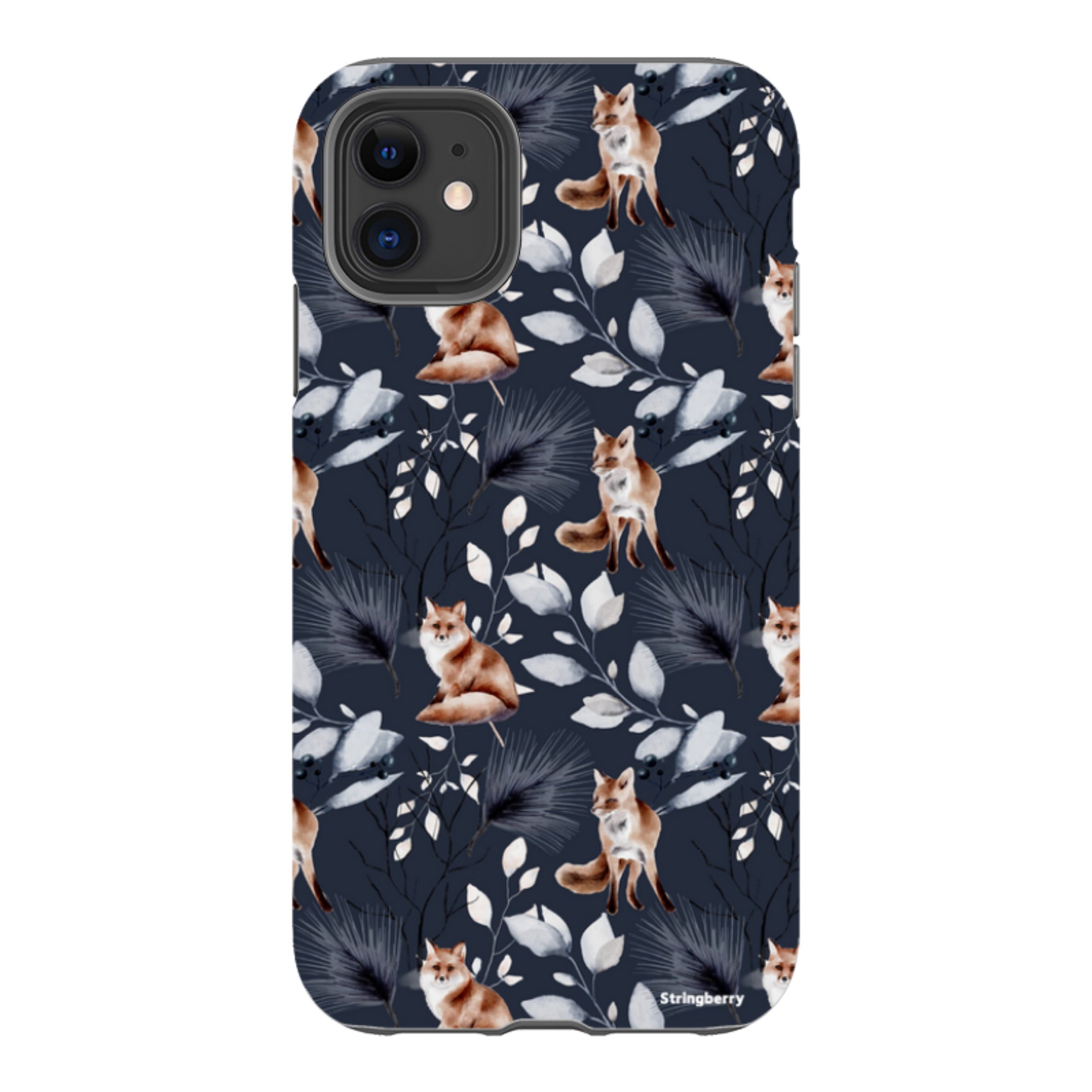 iPhone Tough Case - Foxy Xmas