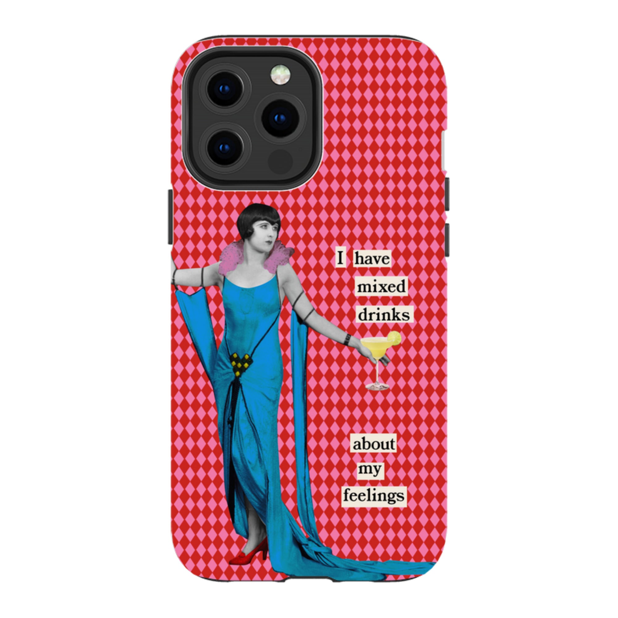 iPhone Tough Case - Mixed Drinks By Clare Jordan