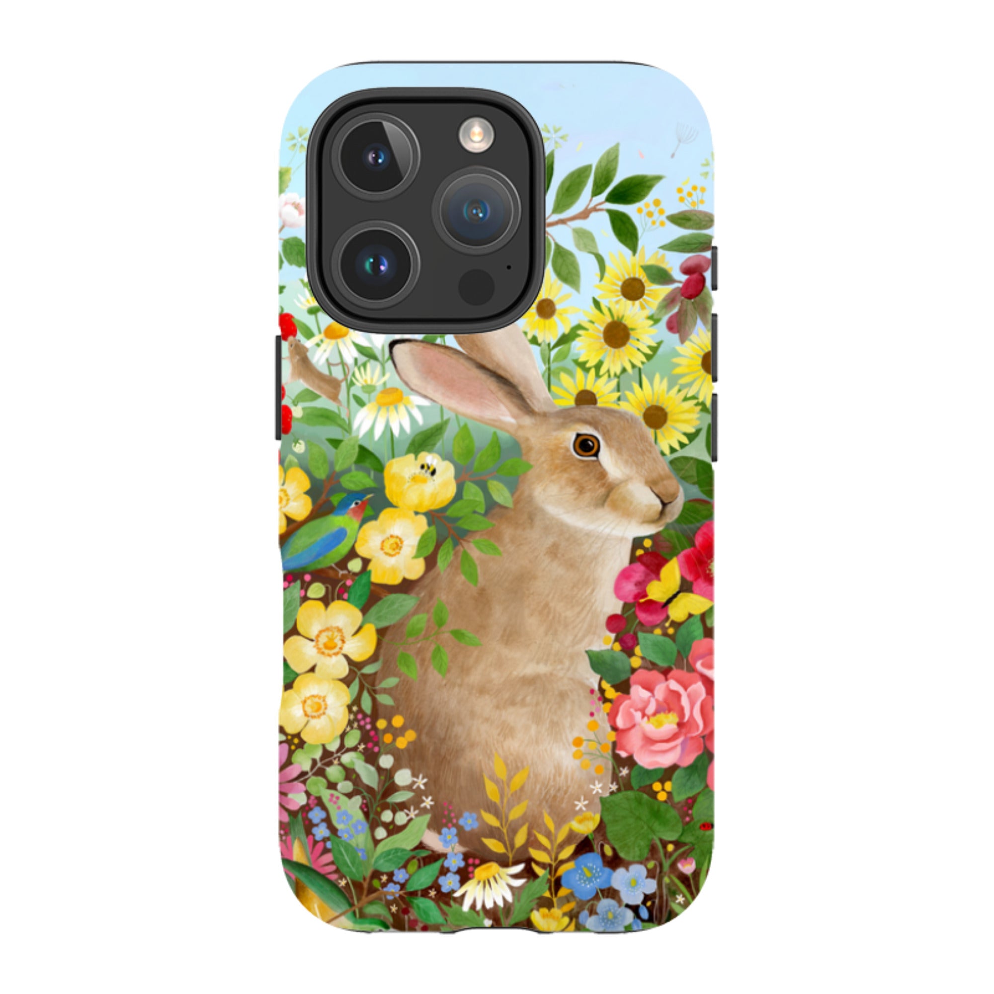 iPhone Tough Case - Rabbit Garden By Bex Parkin