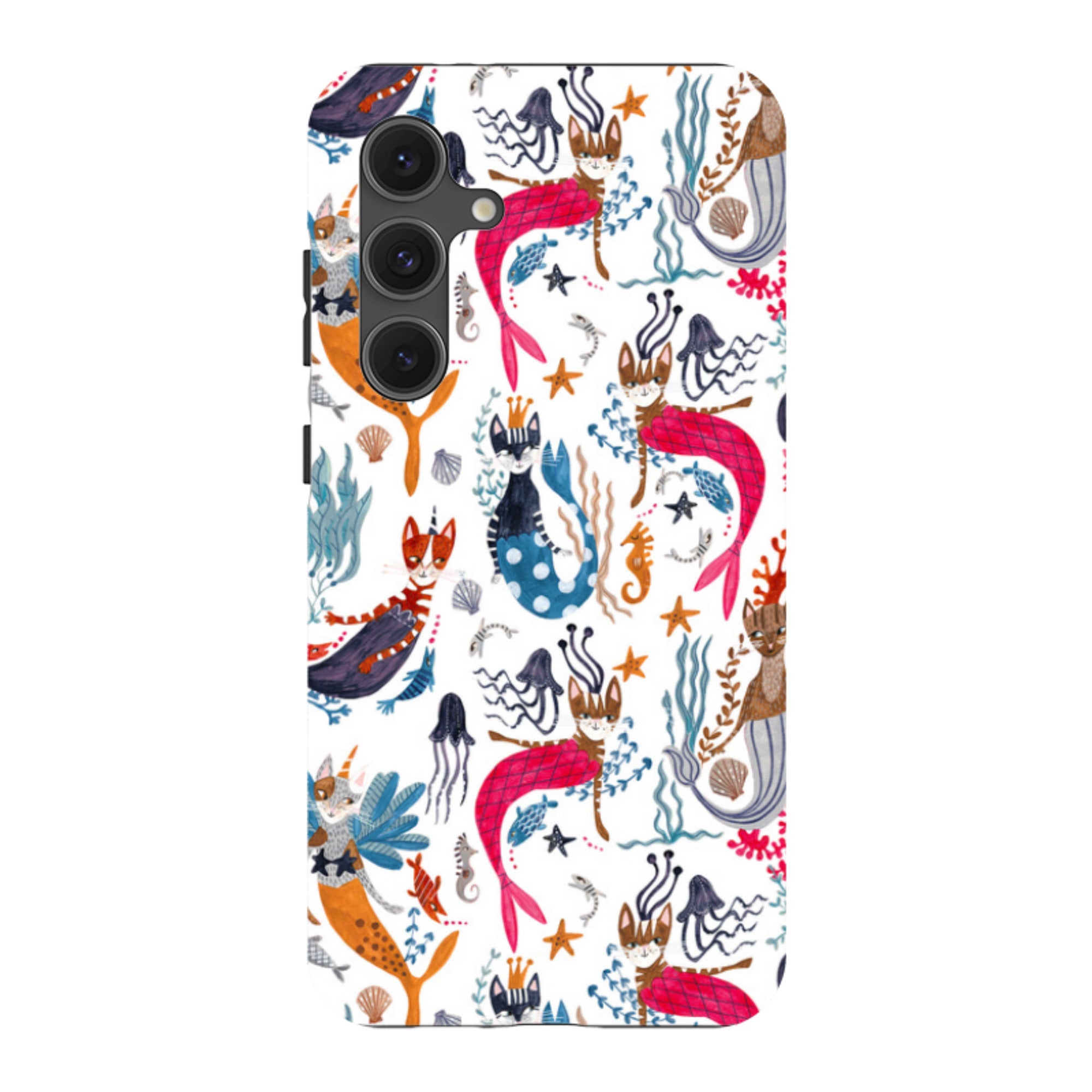 Samsung Tough Case - Cat-Fish By Caroline Bonne Muller