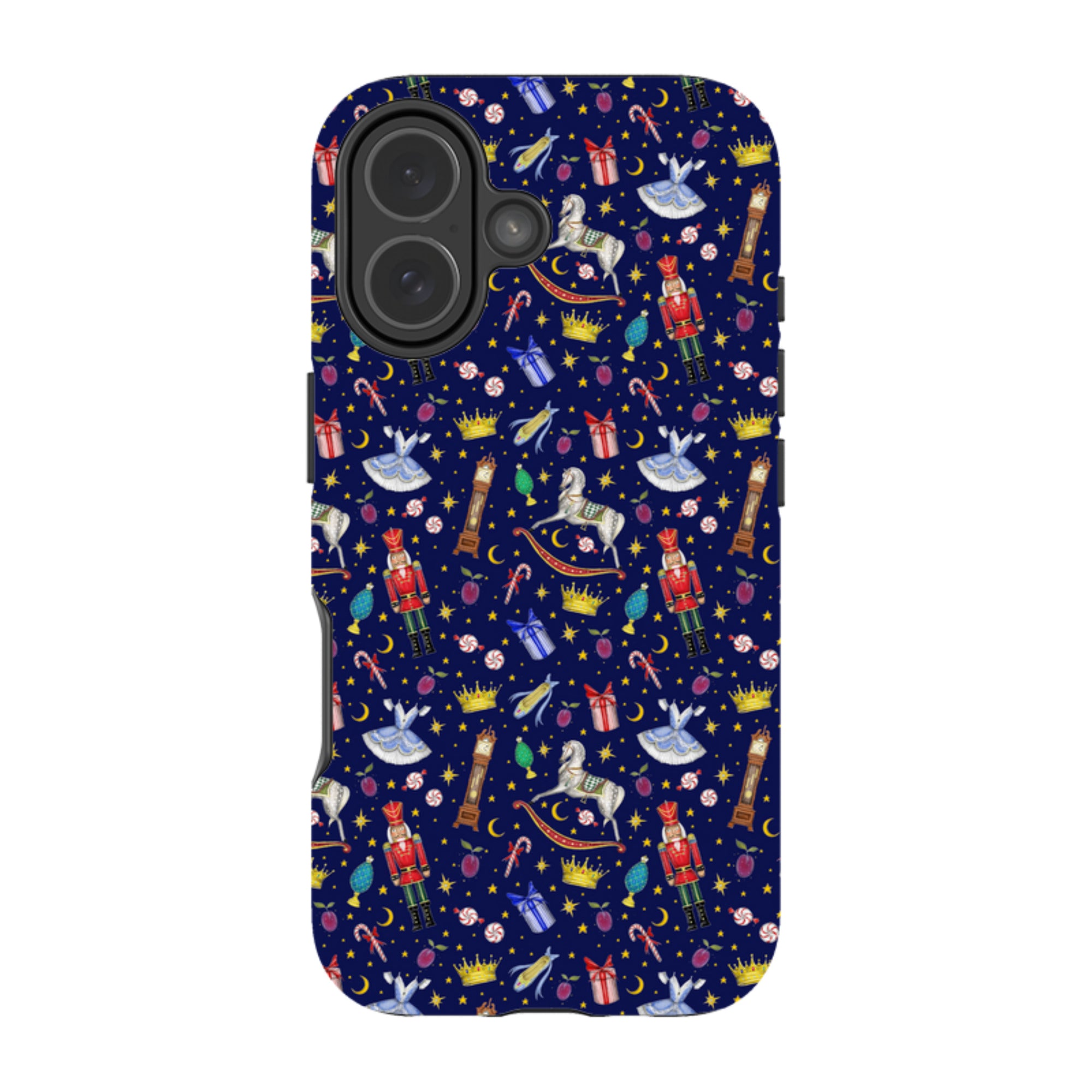 iPhone MagSafe Tough Case - Blue Nut Cracker By Catherine Rowe