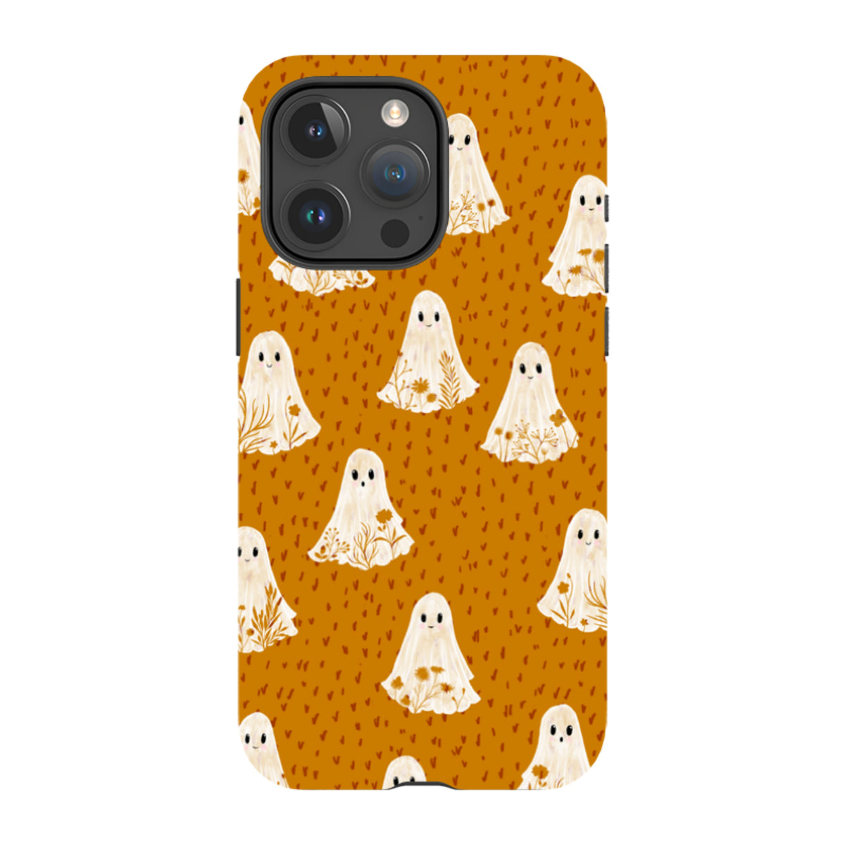 iPhone Tough Case - Floral Ghosts - Spice By Katherine Quinn