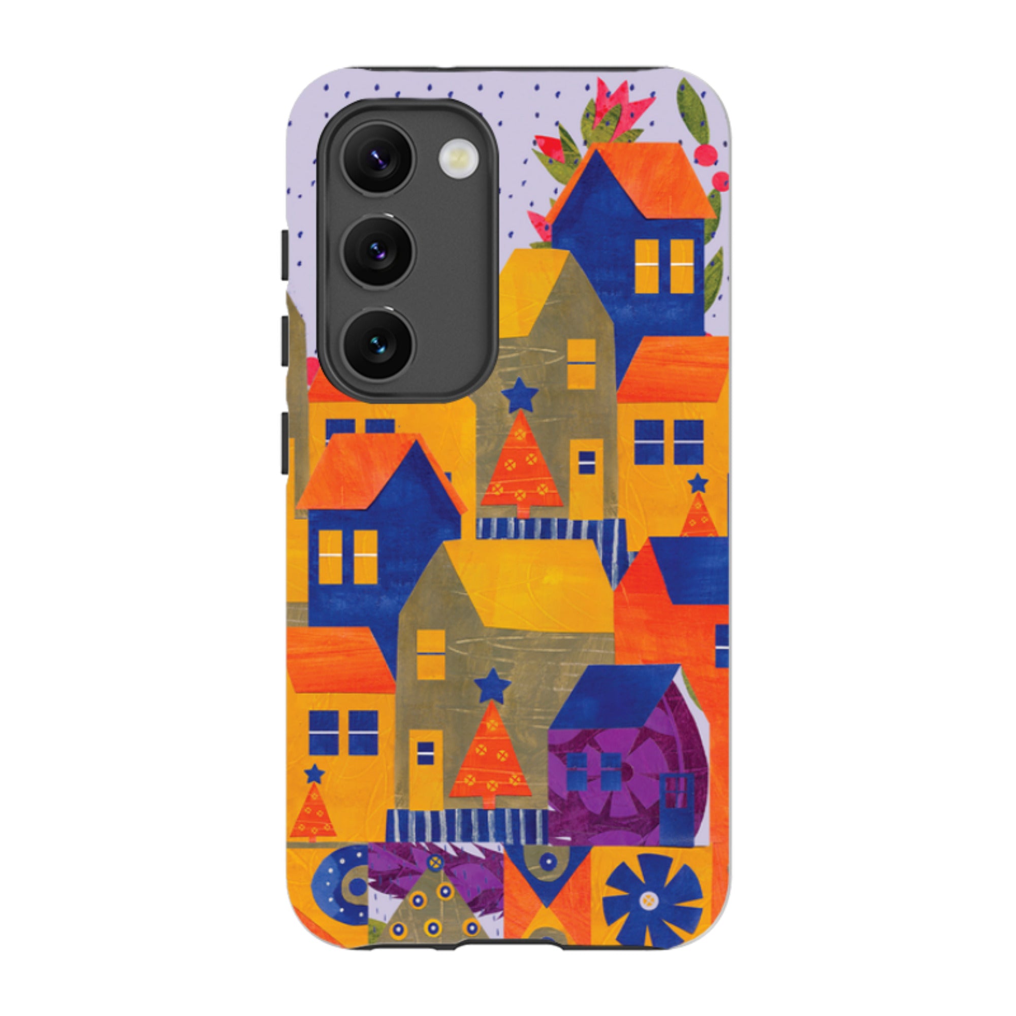 Samsung Tough Case - Winter Village I By Tracey English