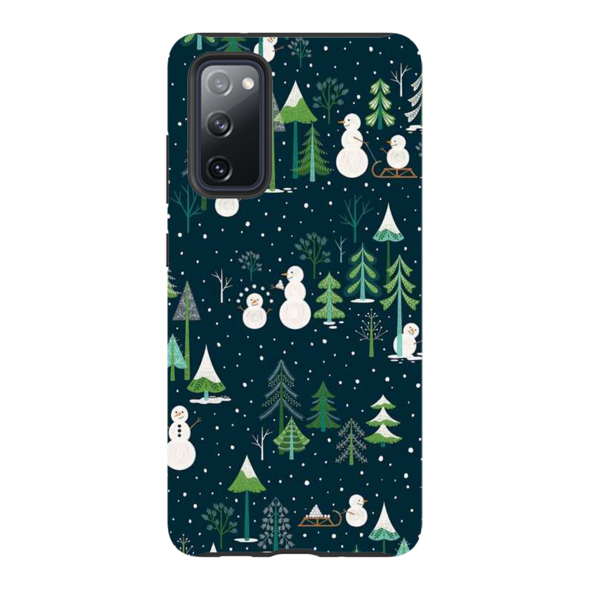 Samsung Tough Case - Snowman Playground By Jenny Zemanek