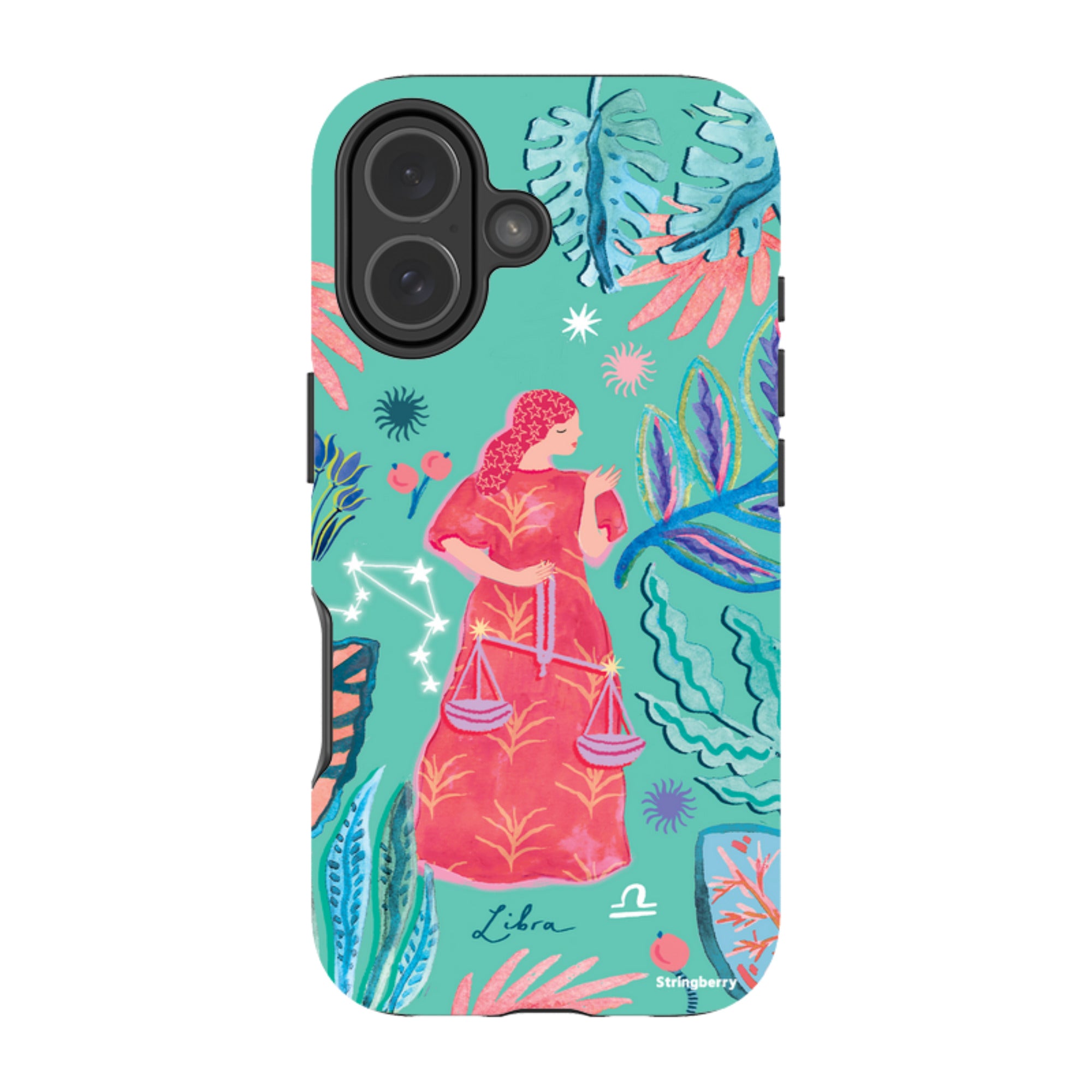 iPhone Tough Case - Libra By Emma Frances Grant
