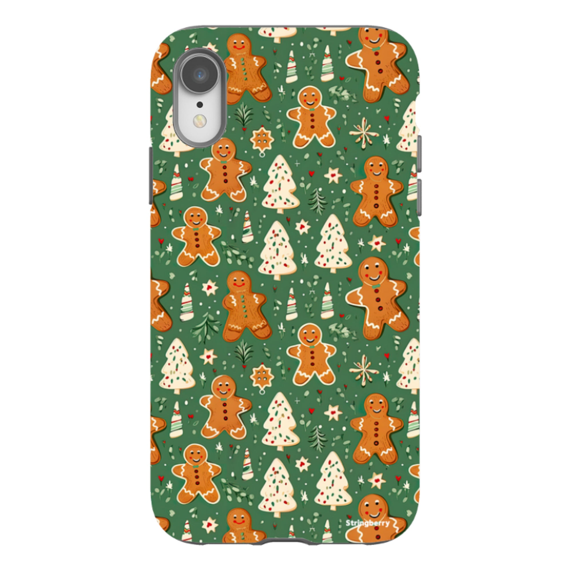 iPhone Tough Case - Ginger Bread Xmas II