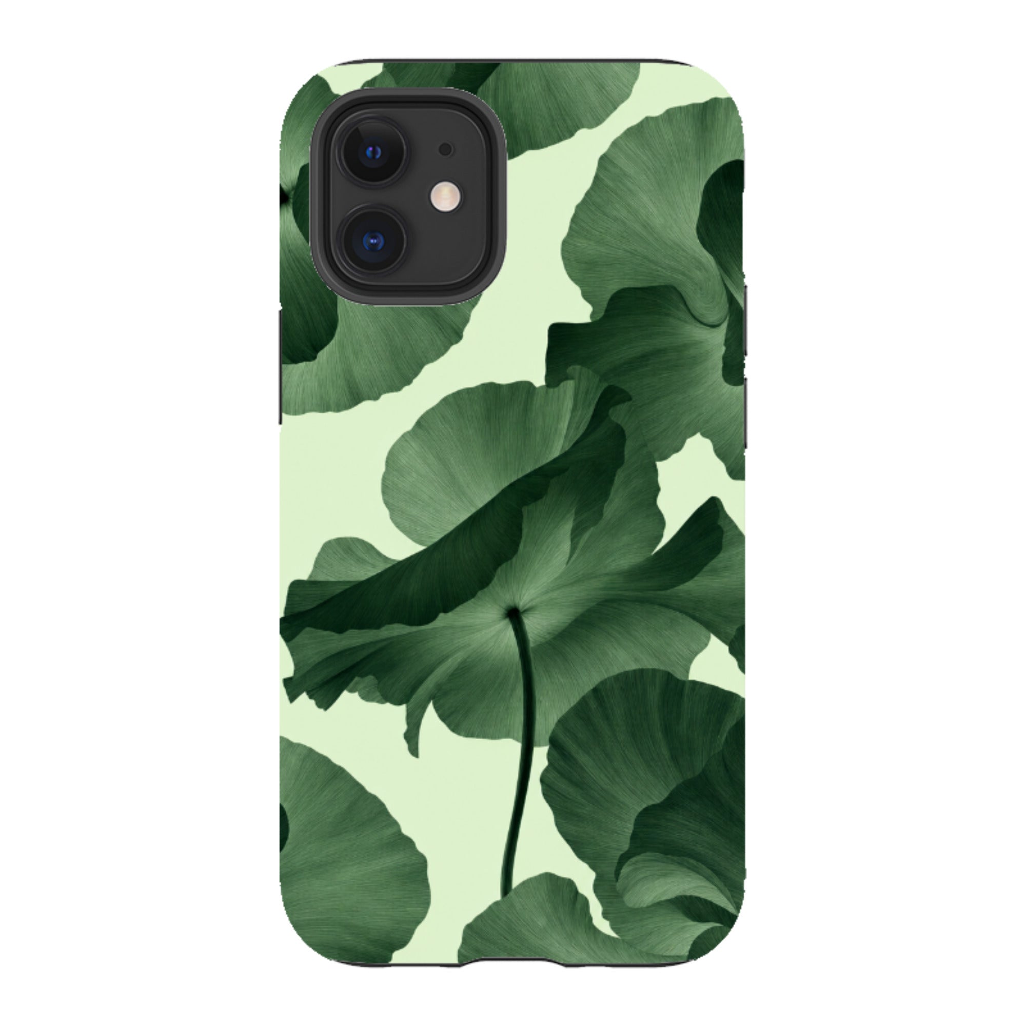 iPhone Tough Case - Sage Green Poppy