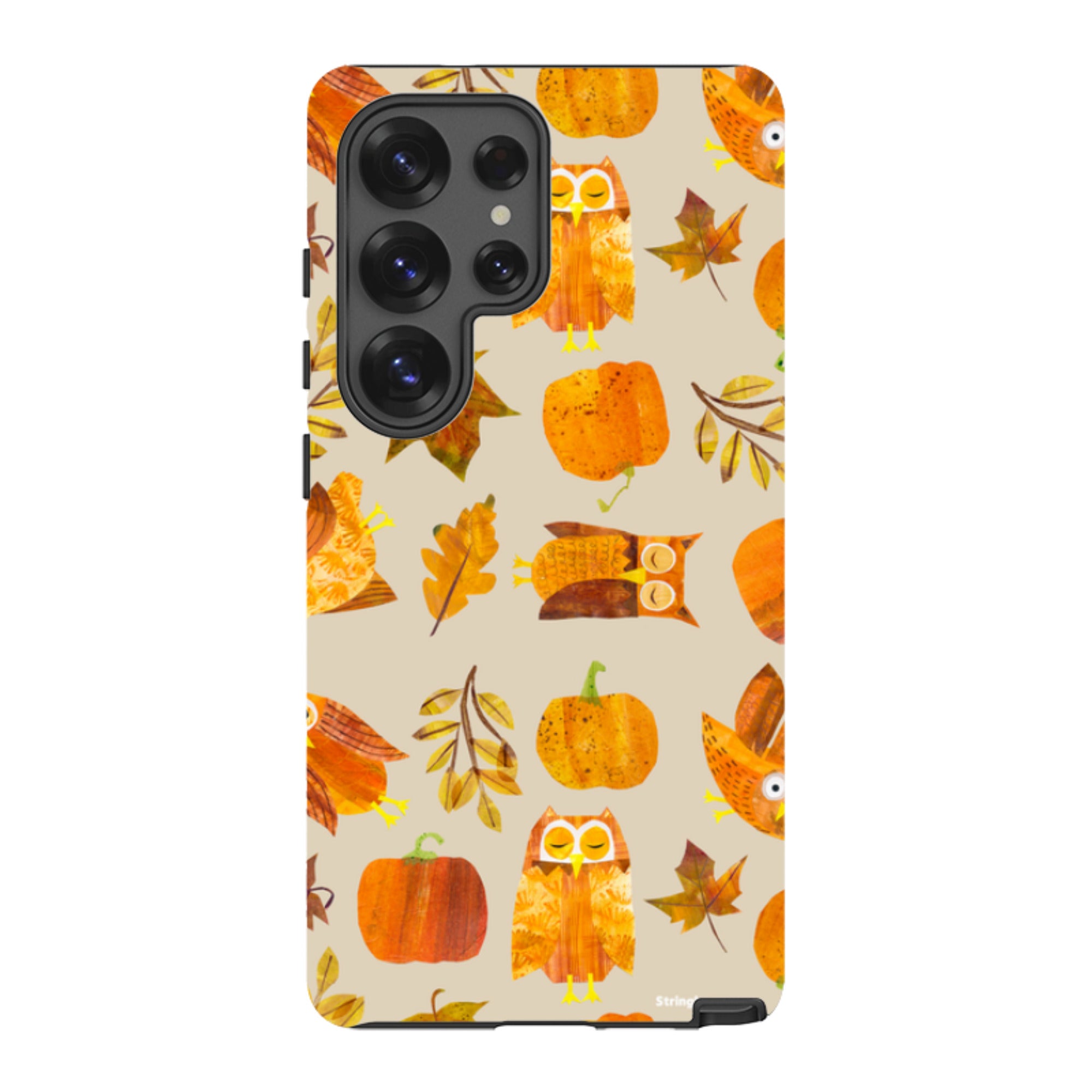 Samsung Tough Case - Pumpkins and Owls By Tracey English