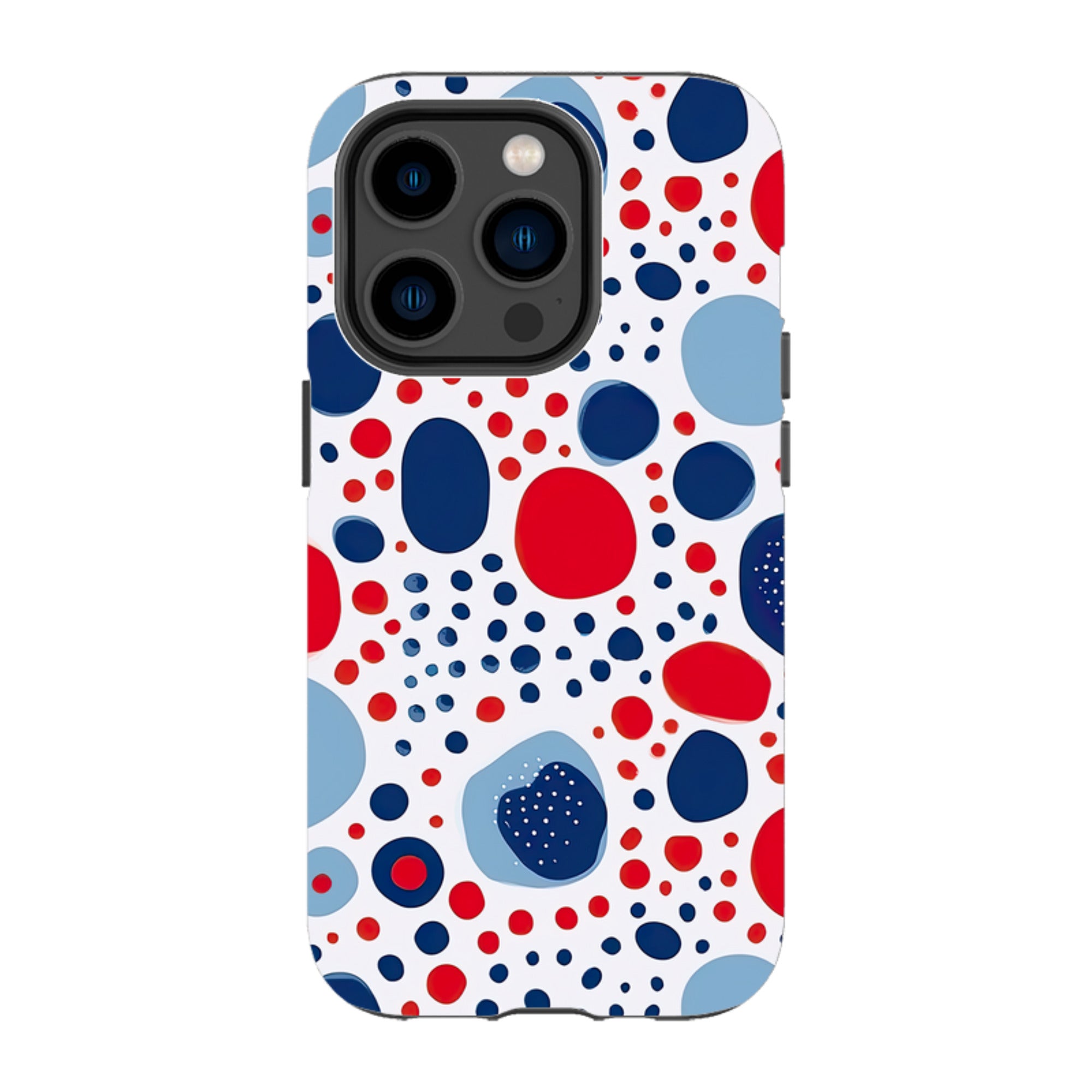 iPhone MagSafe Tough Case - Space Polka Dots III