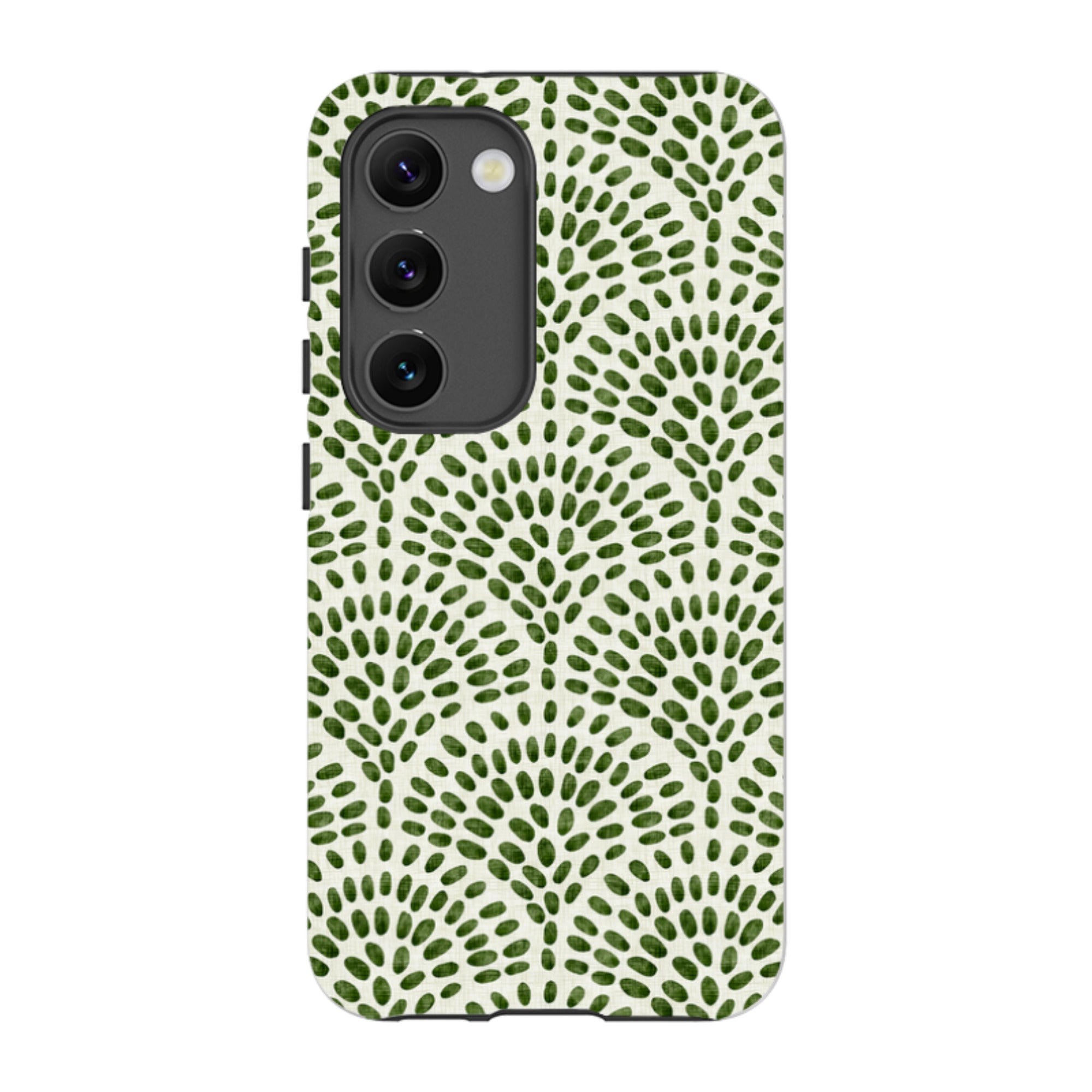 Samsung Tough  Case - Scallop - Green By Katherine Quinn
