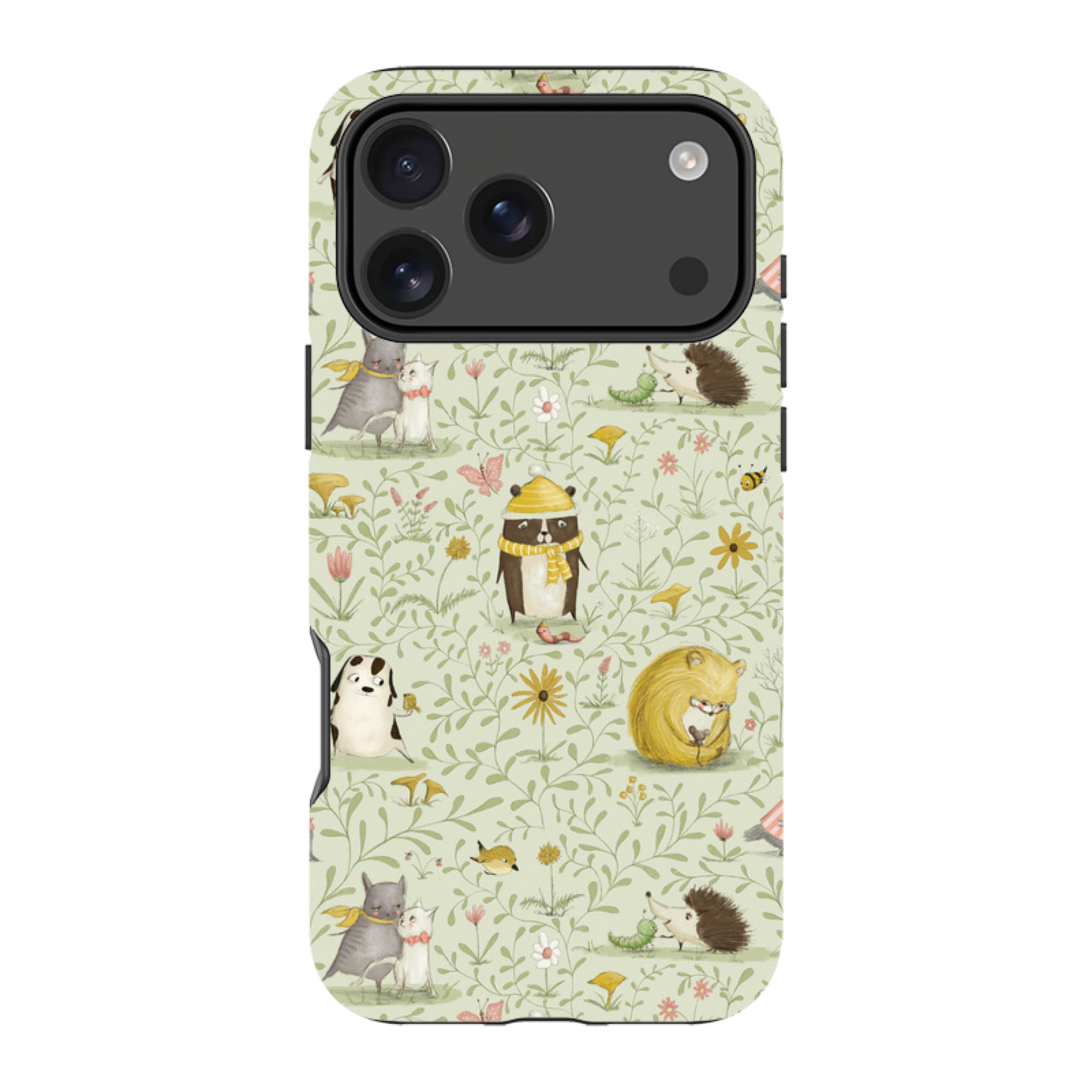 iPhone Tough Case - Animal Meetings By Maja Lindberg