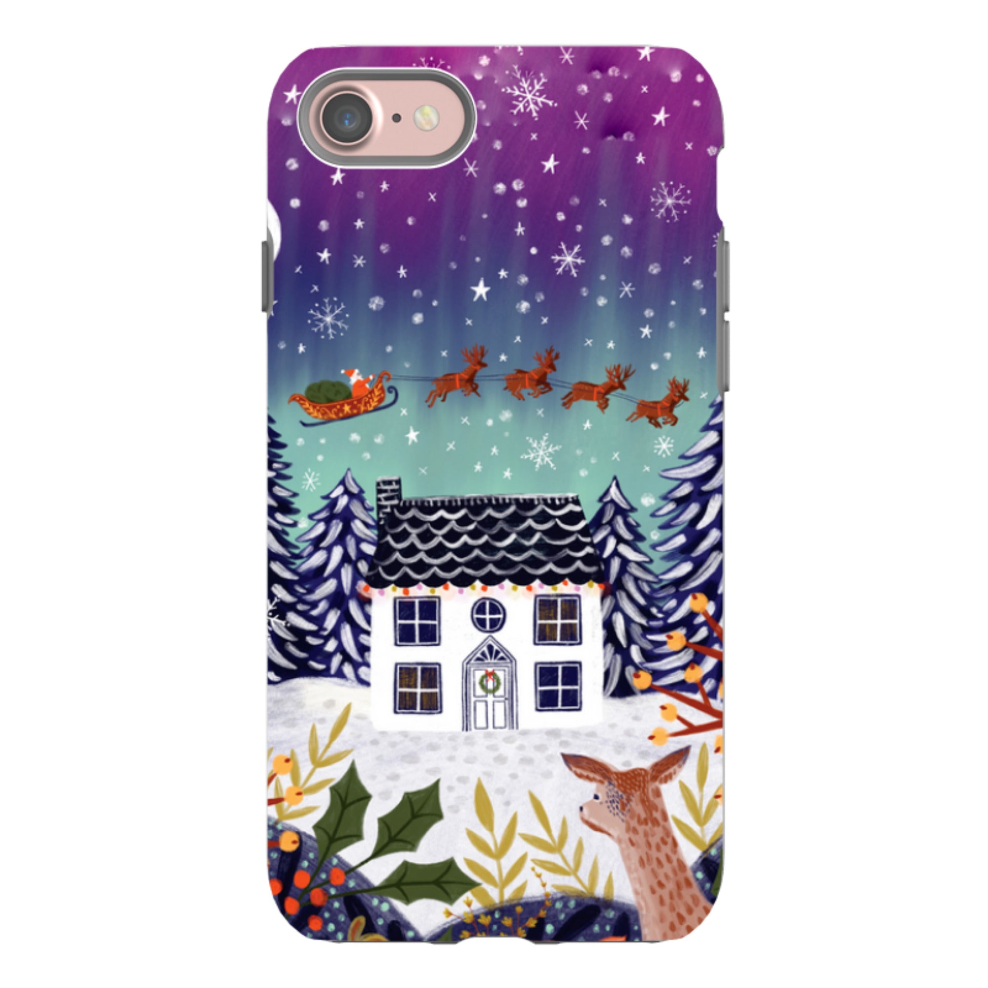 iPhone Tough Case - Night Before Christmas By Lee Foster Wilson