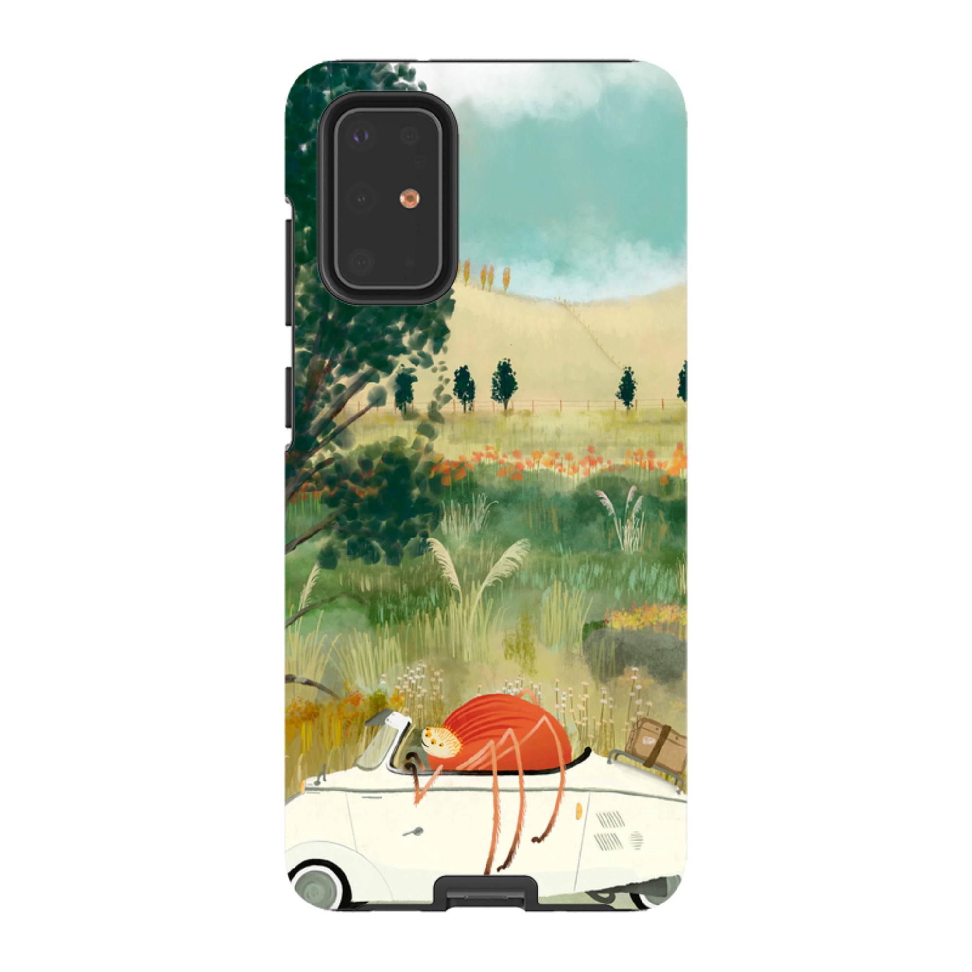 Samsung Tough Case - Happy Travels By Katherine Quinn