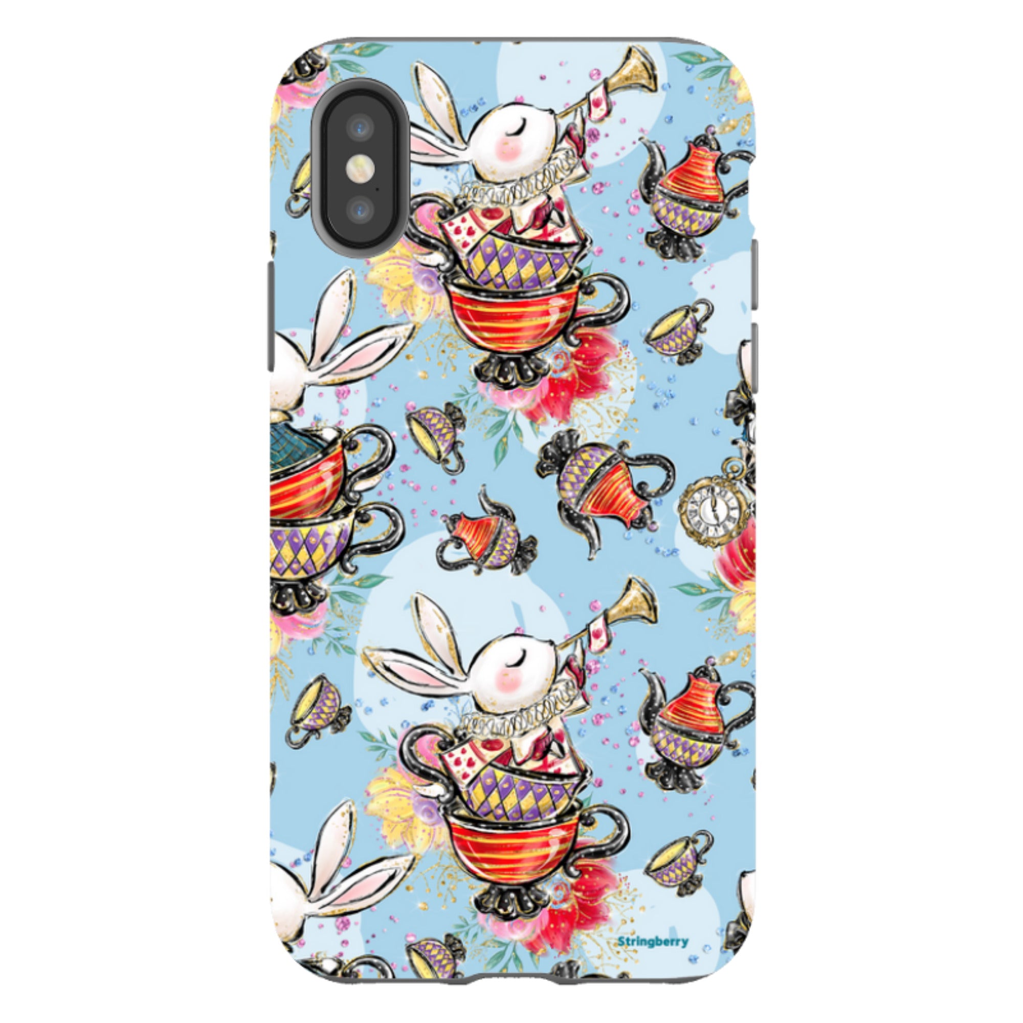 iPhone Tough Case - Tea Party