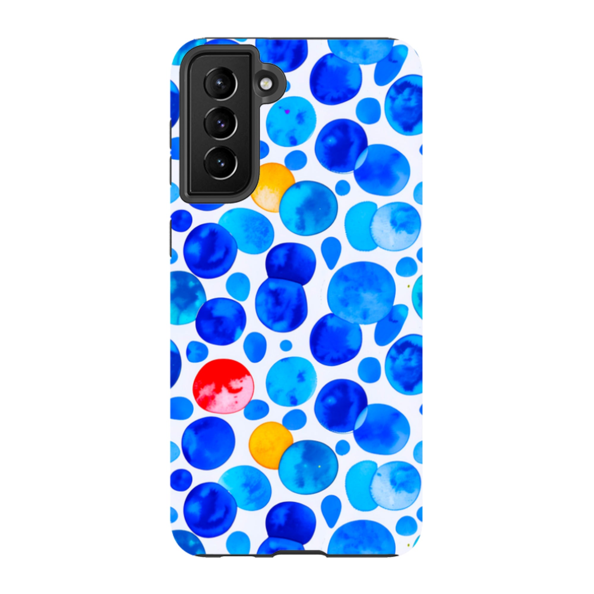 Samsung Tough  Case - Blue Moon Polka
