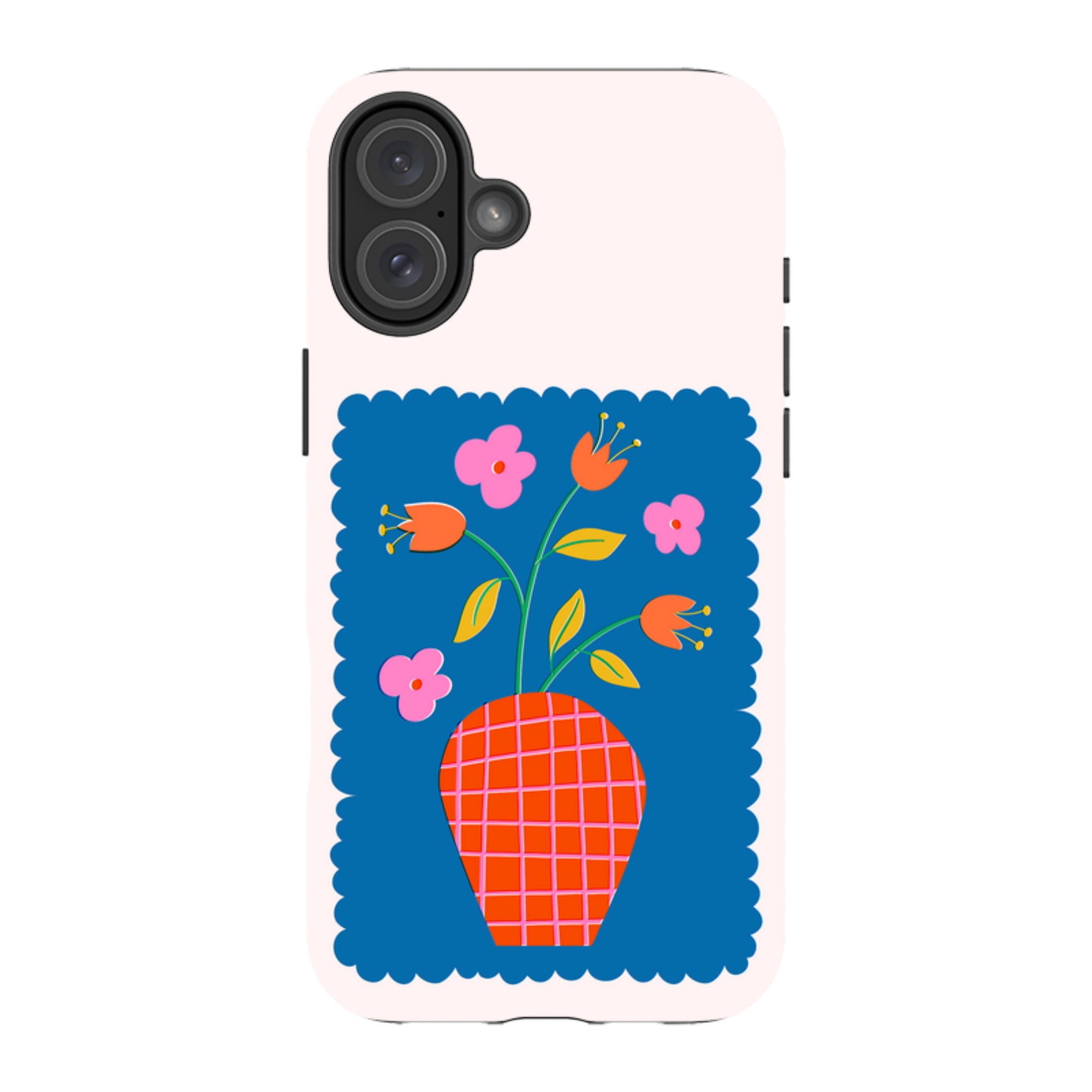 iPhone MagSafe Tough Case - Floral Stamp