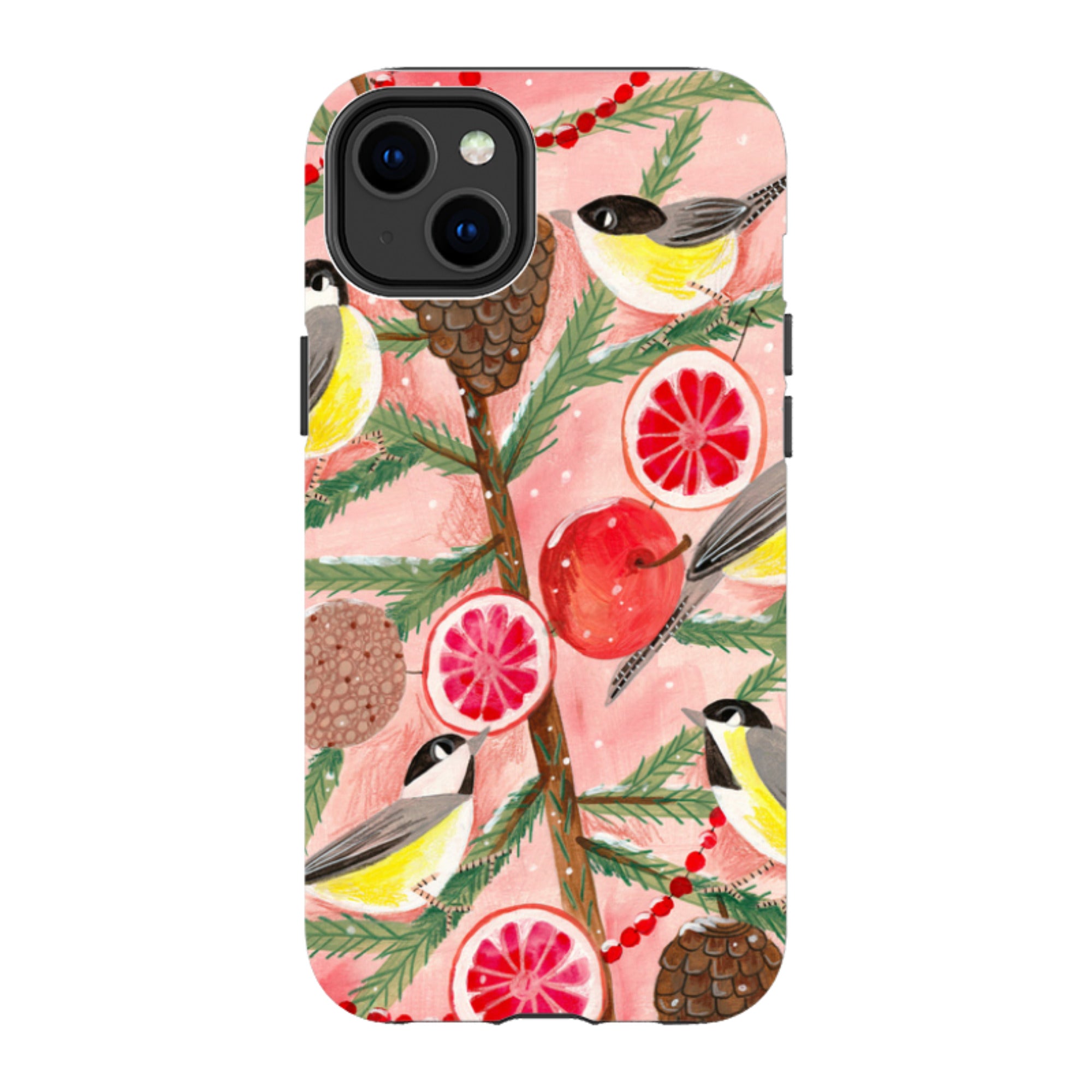 iPhone Tough Case - Chickadee By Caroline Bonne Muller