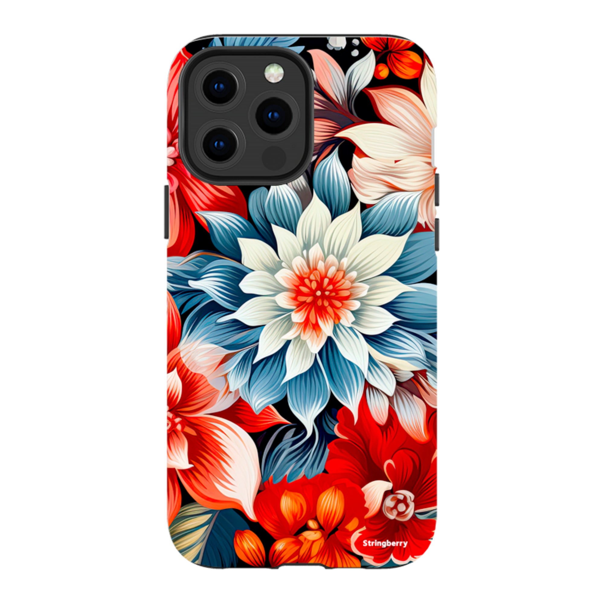 iPhone MagSafe Tough Case - Red Bells II