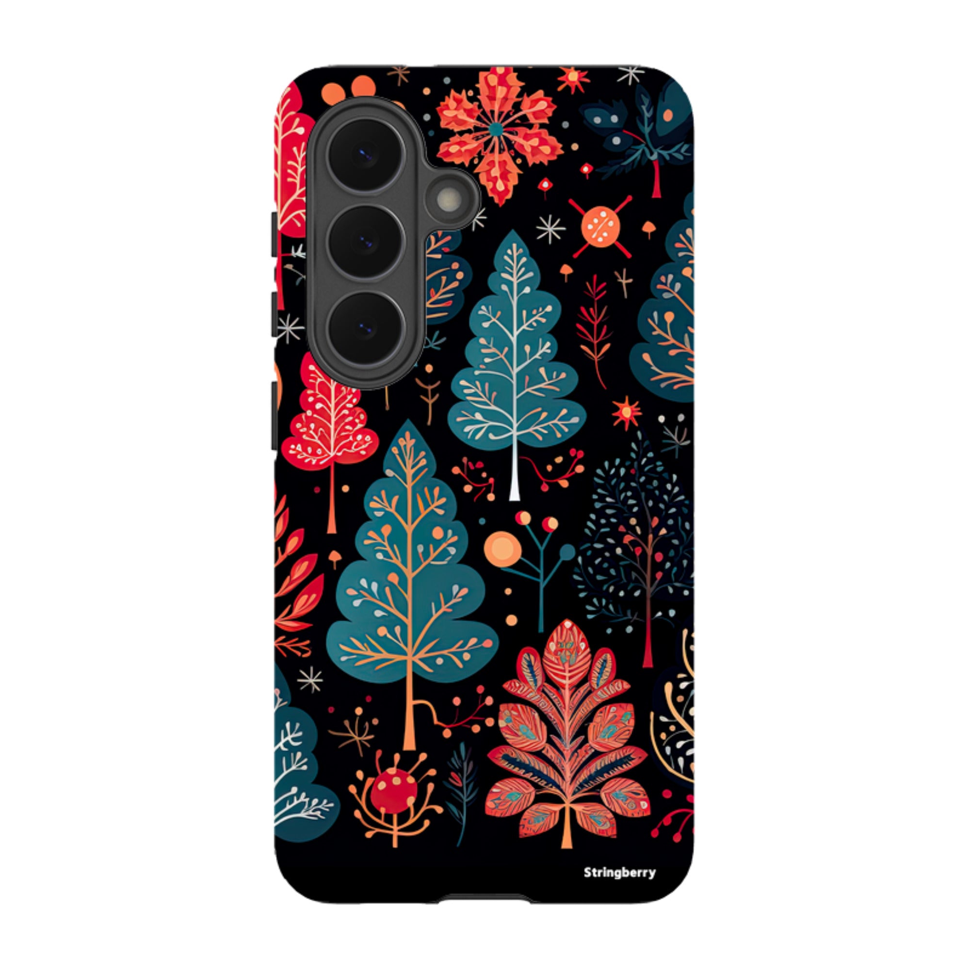 Samsung Tough Case -Dark Winter Forest